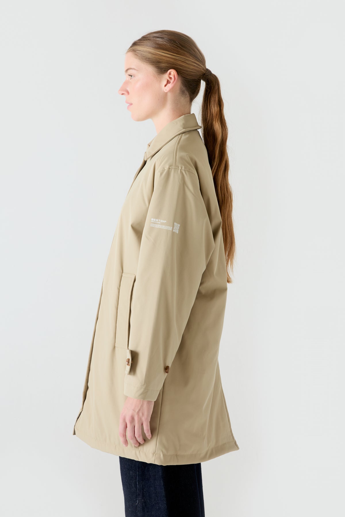 Gabardina HEAT/40 | Taupe