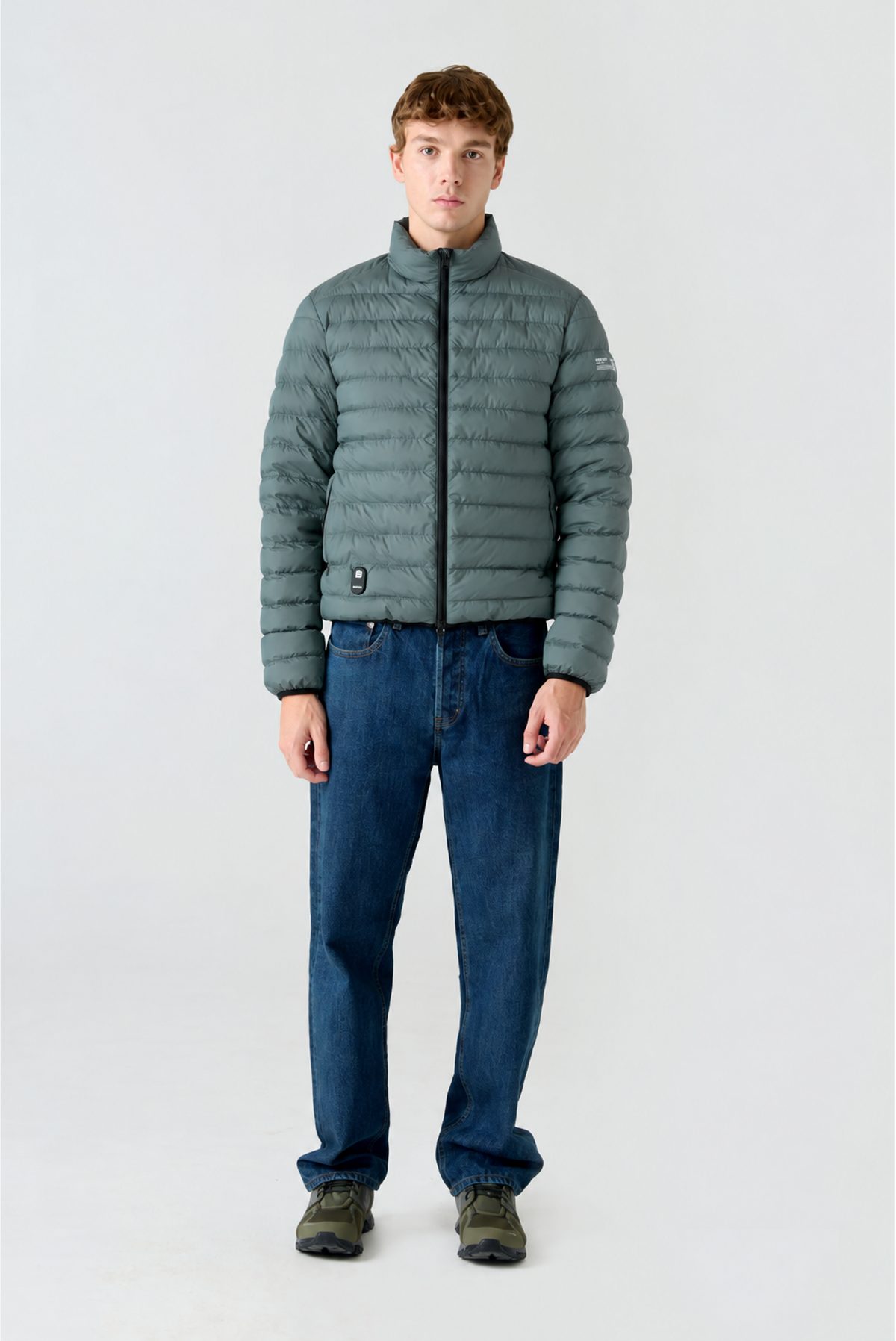 HEAT/02 Jacket | Linen Green