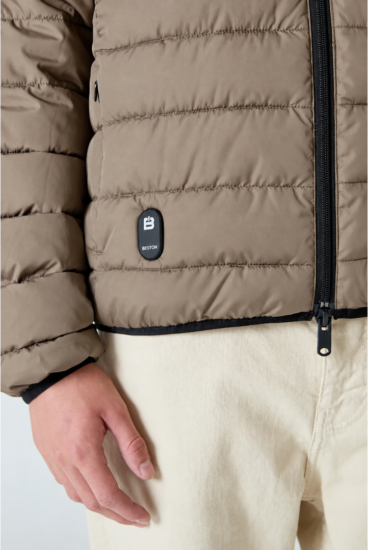 HEAT/01 Jacket | Mocca Brown