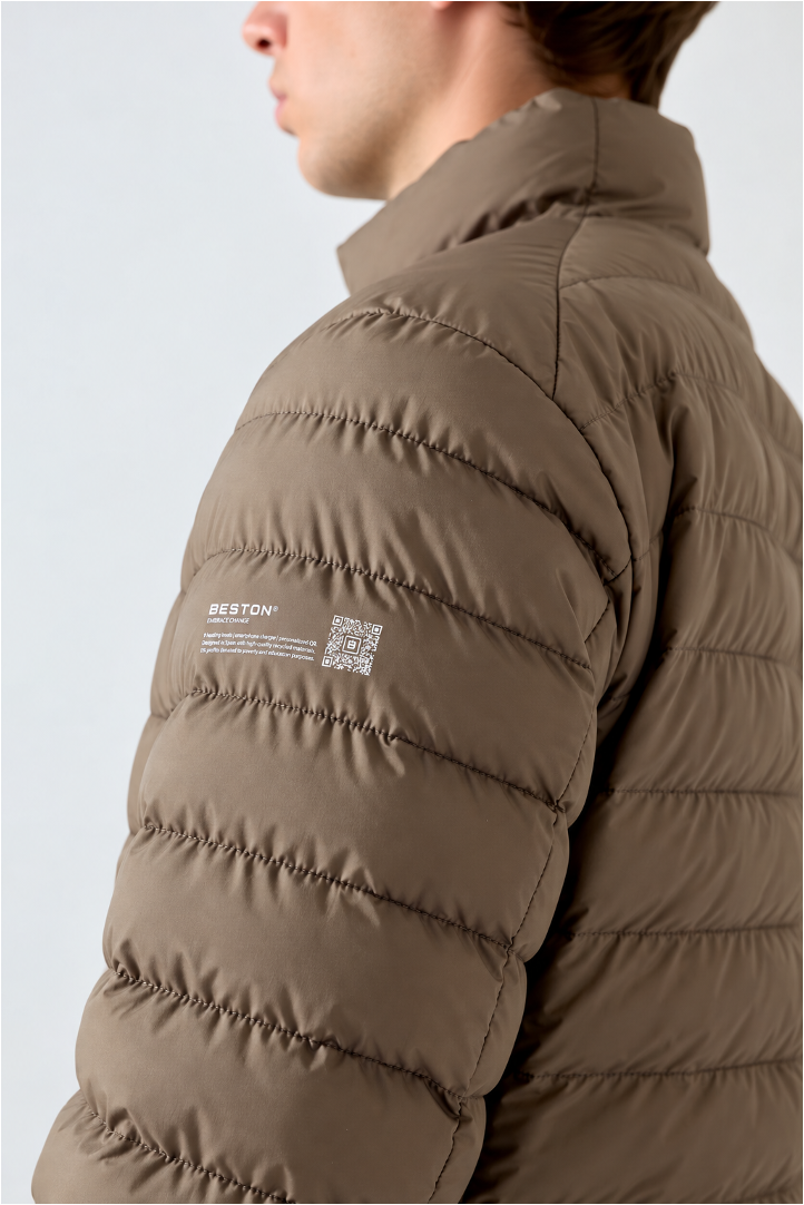 HEAT/02 Jacket | Mocca Brown