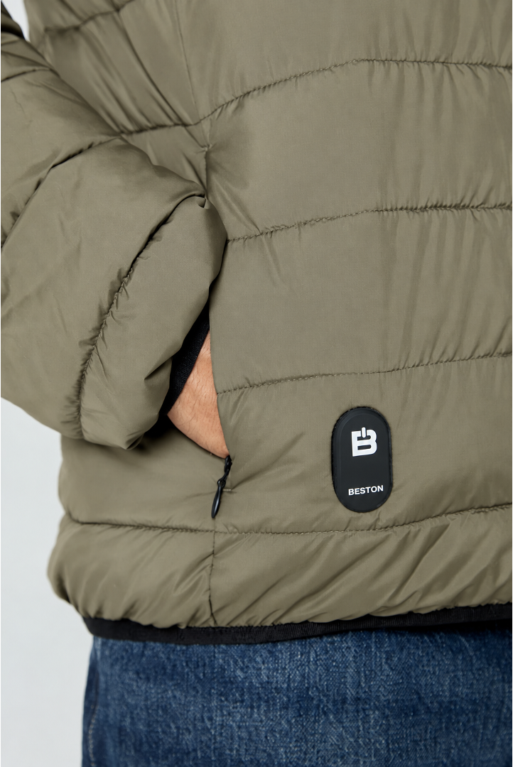HEAT/01 Jacket | Taupe