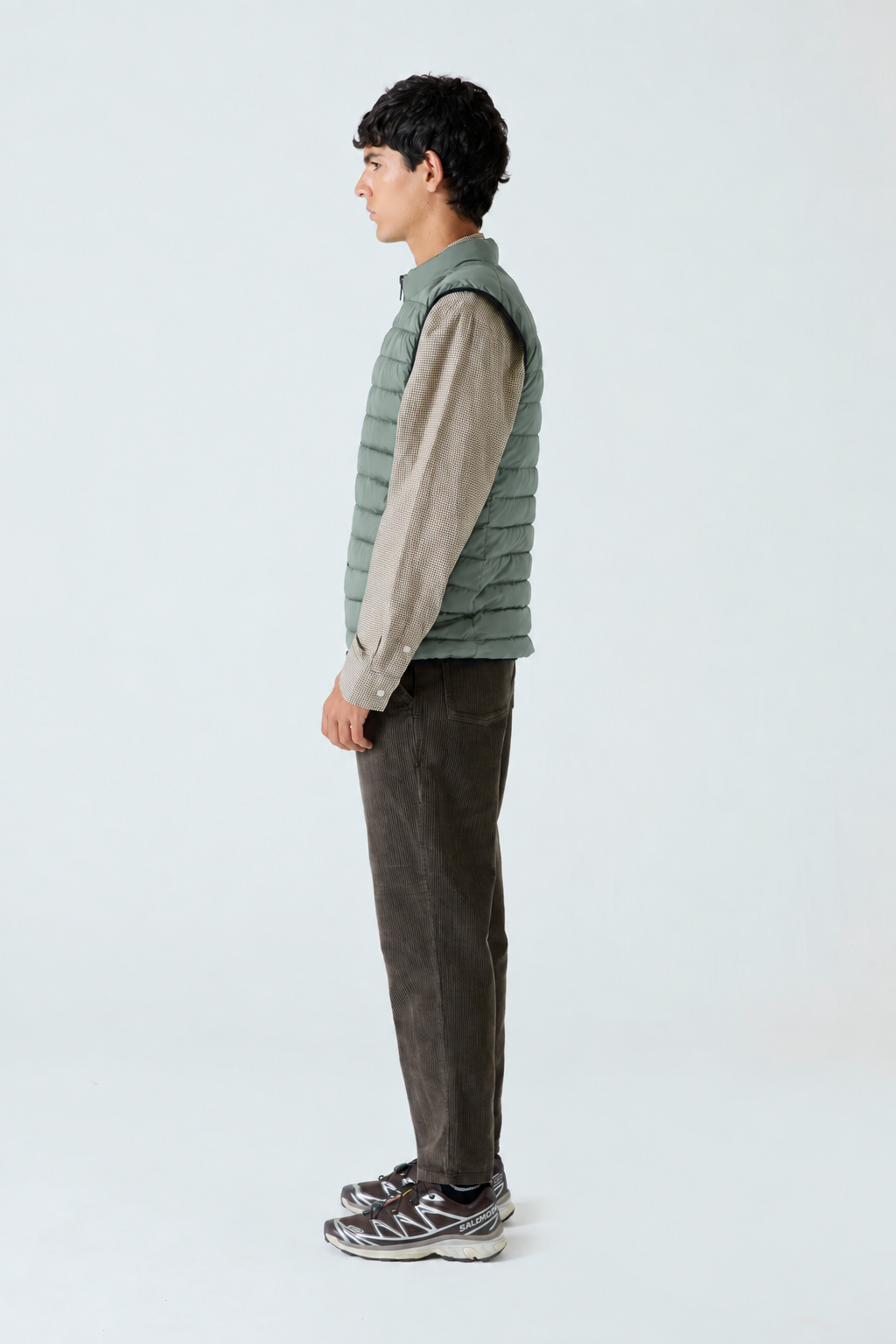 Chaleco HEAT/03 | Linen Green