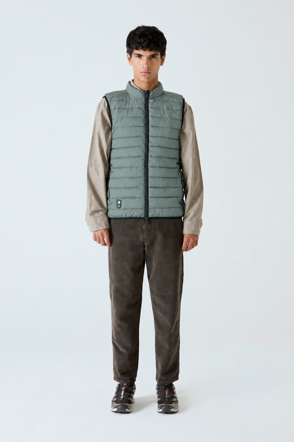 Chaleco HEAT/03 | Linen Green