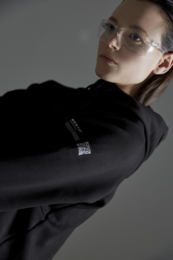Sudadera HEAT/12 | Coal Black
