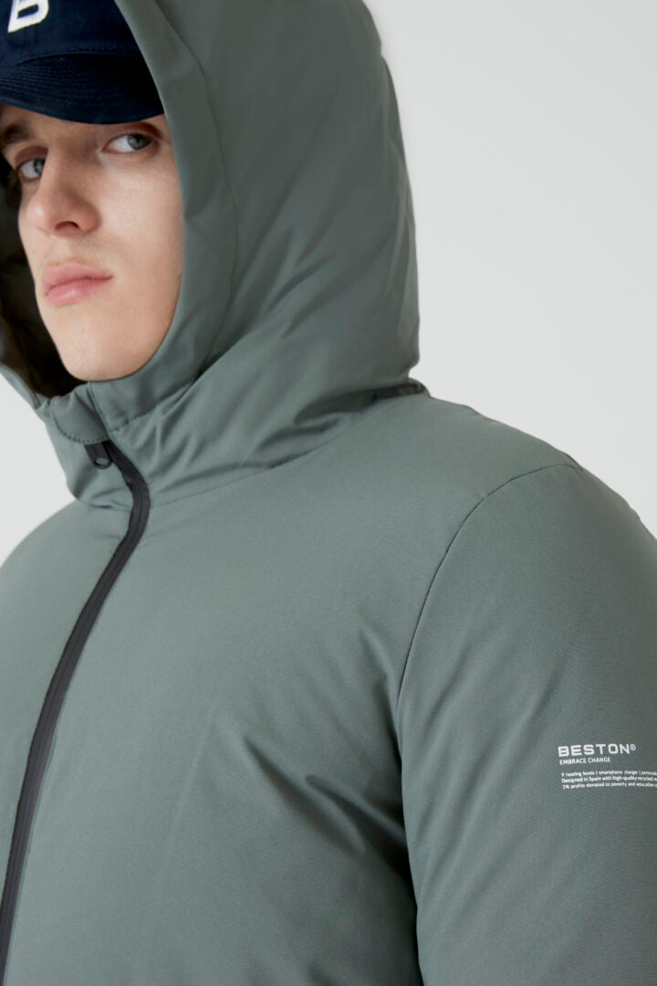 Parka HEAT/08 | Linen Green