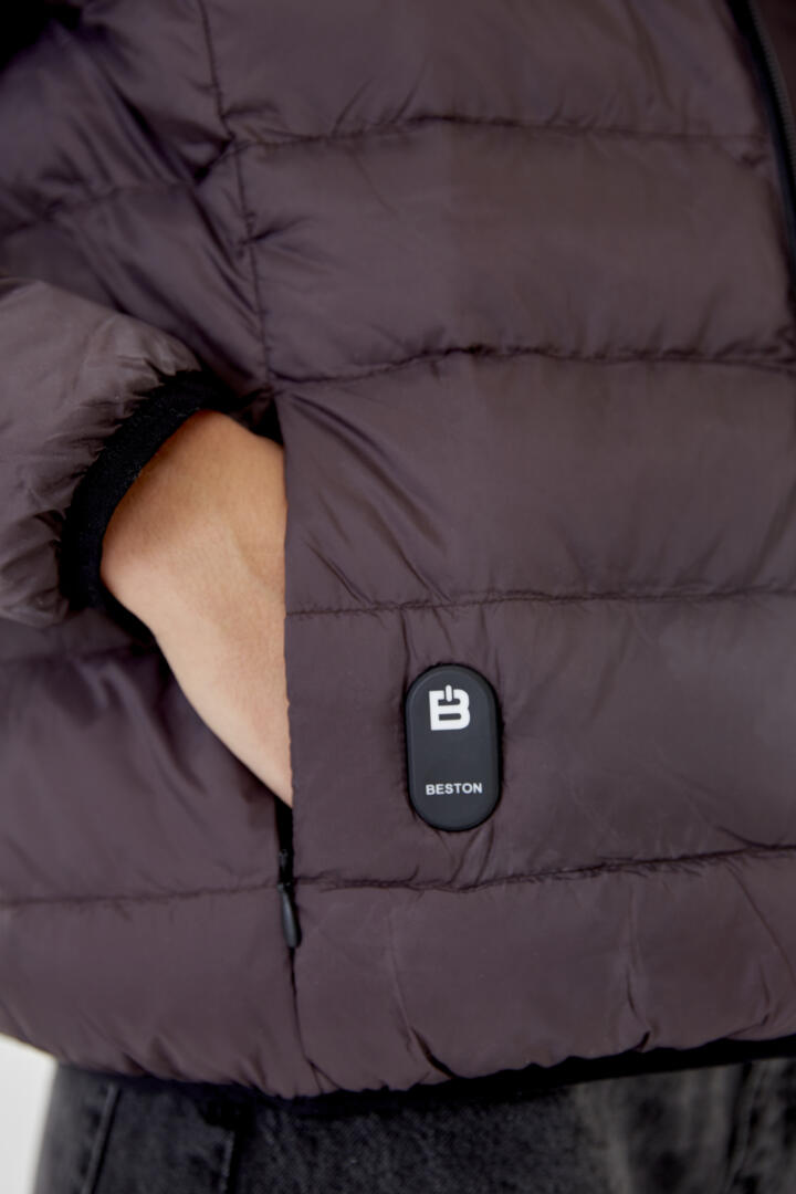 Chaqueta HEAT/01 | Plum Wine