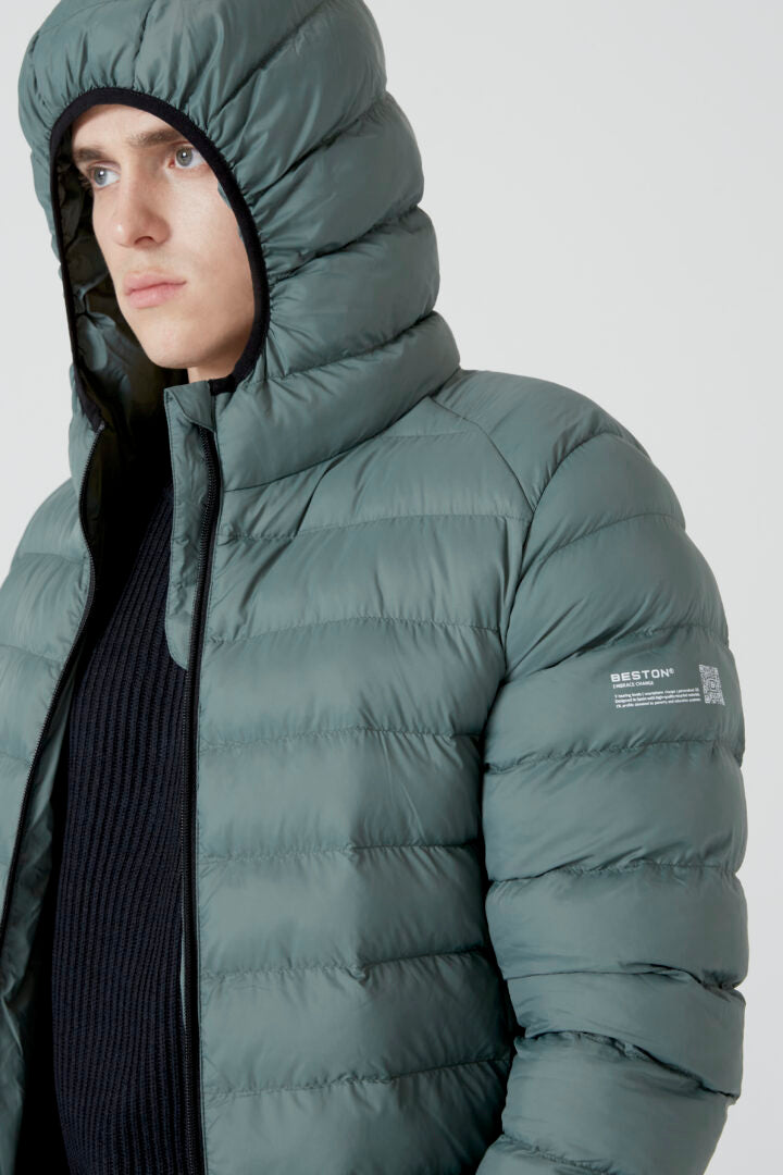 Chaqueta HEAT/01 | Linen Green