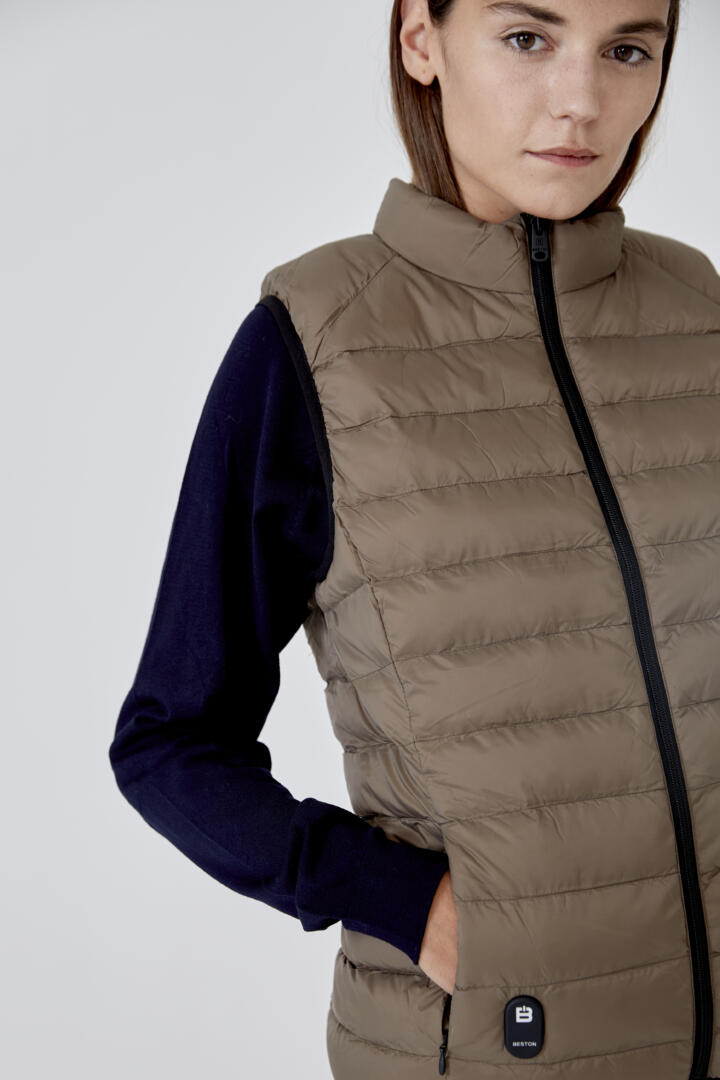 Chaleco HEAT/03 | Mocca Brown