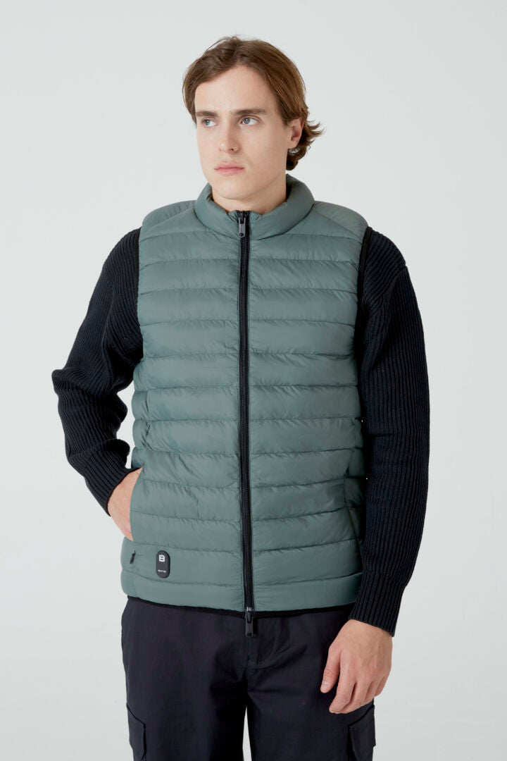 Chaleco HEAT/03 | Linen Green