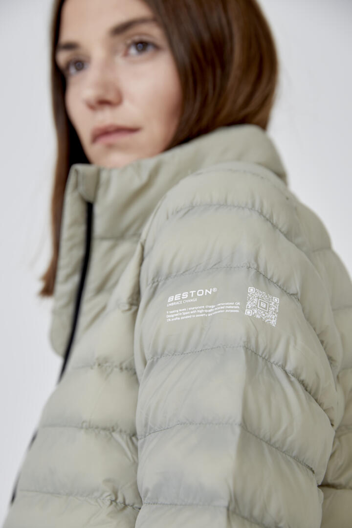 Chaqueta HEAT/02 | Light Matcha