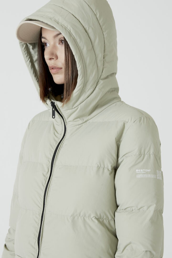 Abrigo HEAT/04 | Light Matcha