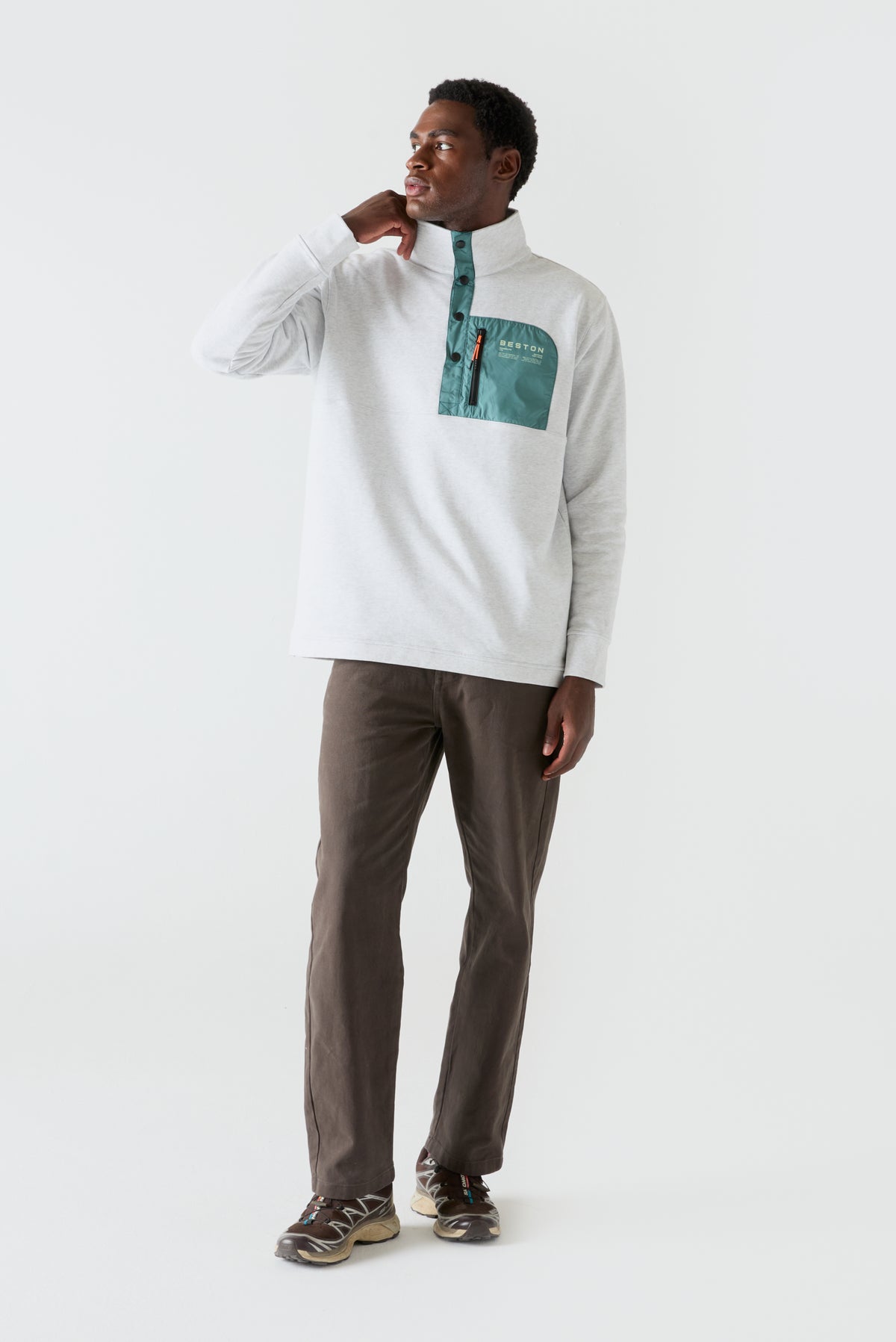 Sudadera Kodiak  | Heather Grey