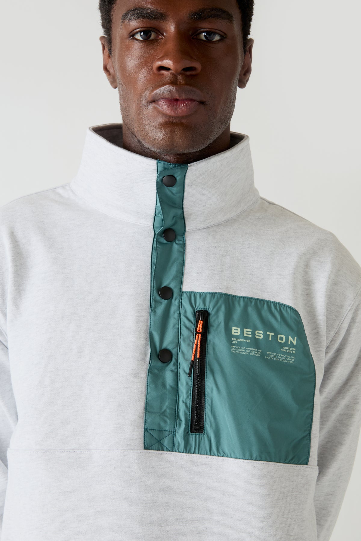 Sudadera Kodiak  | Heather Grey