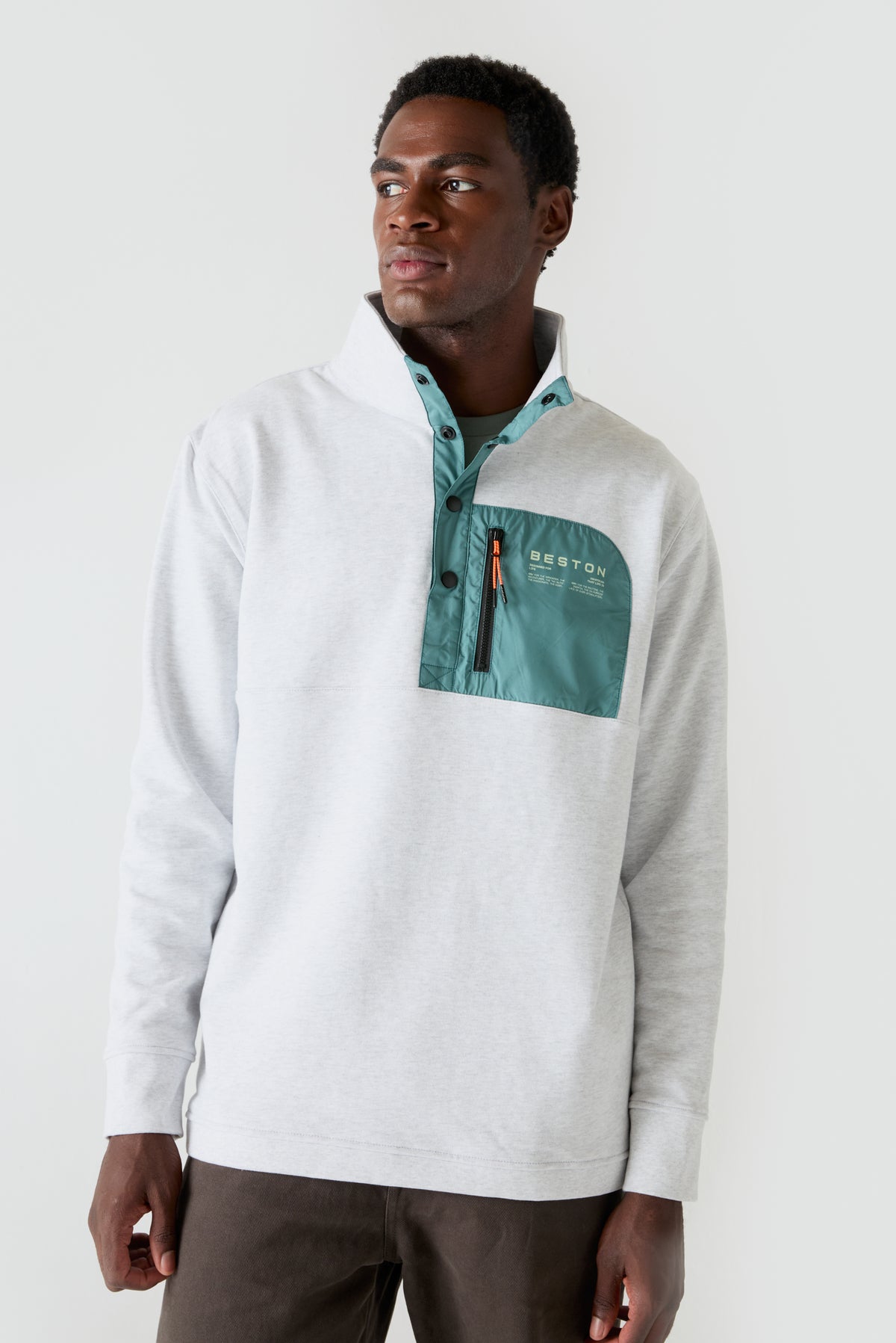 Sudadera Kodiak  | Heather Grey