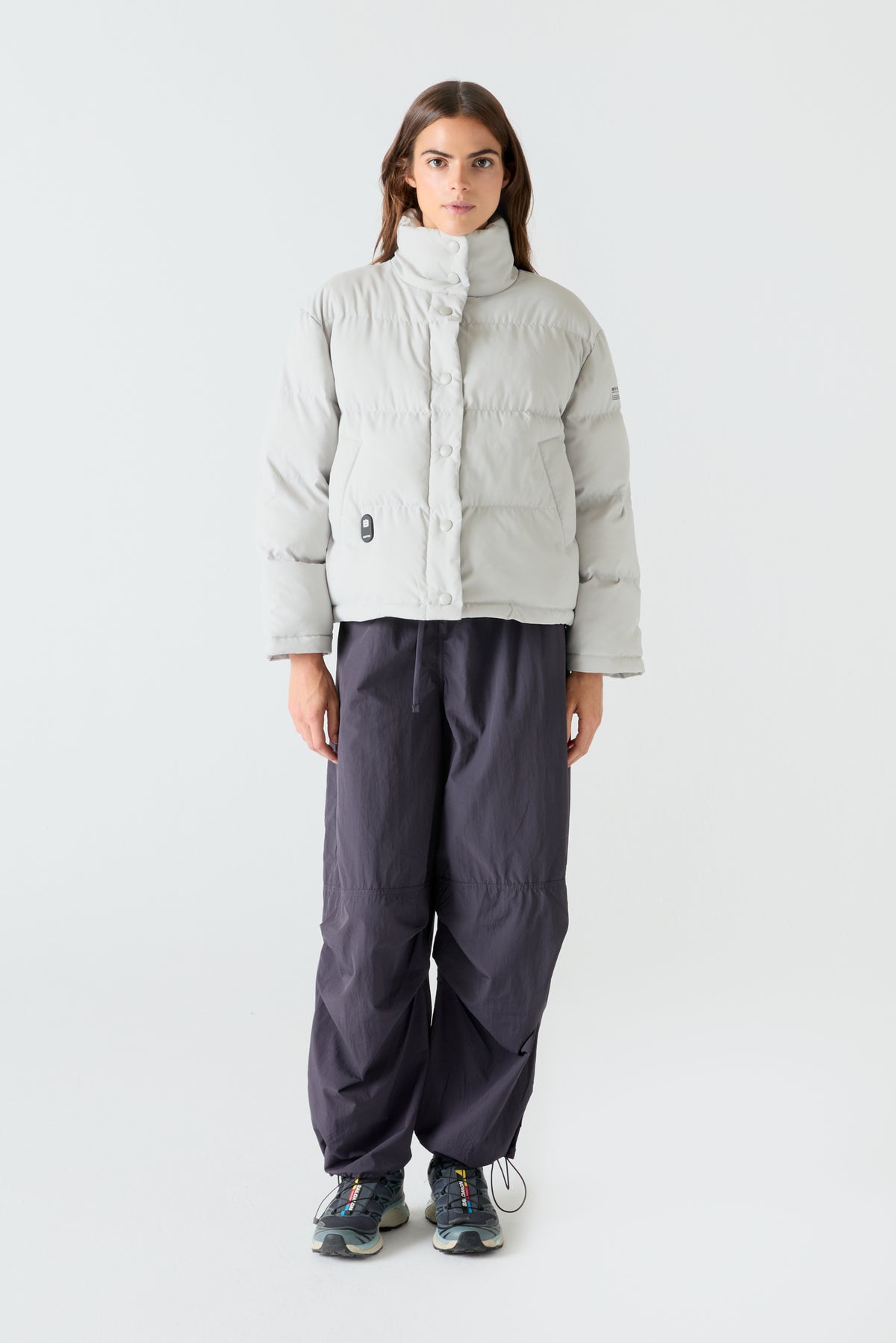 Abrigo HEAT/42 | Pearl Grey