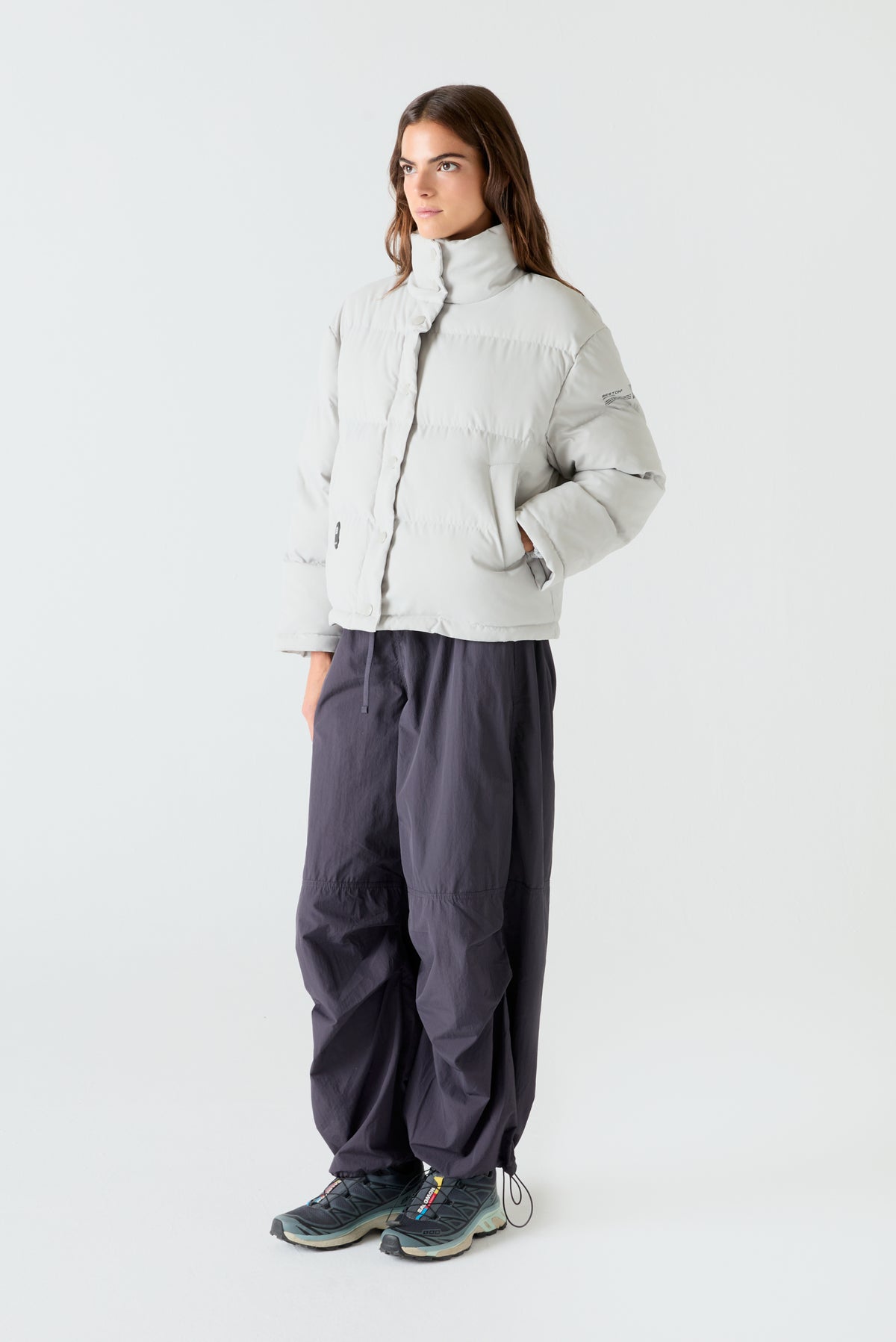 Abrigo HEAT/42 | Pearl Grey