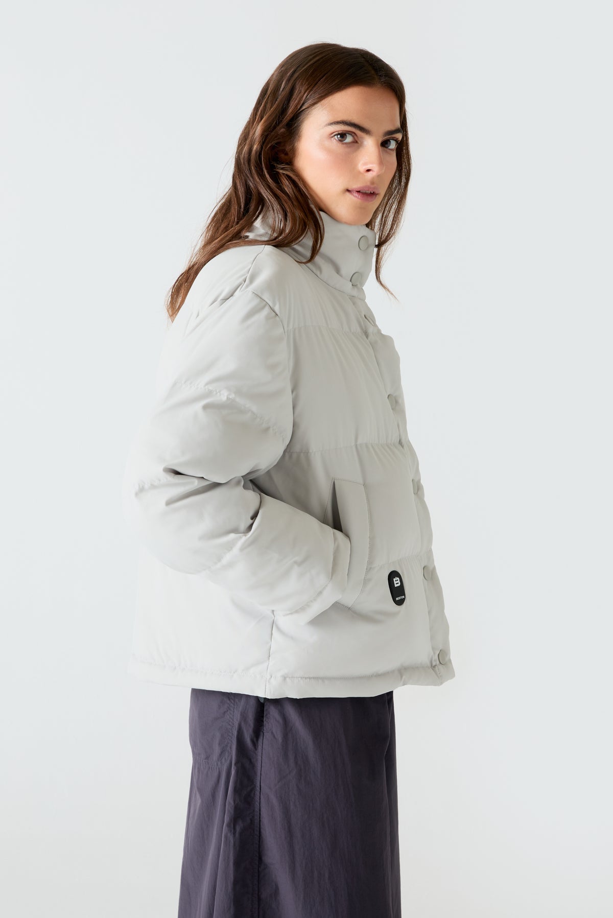 Abrigo HEAT/42 | Pearl Grey