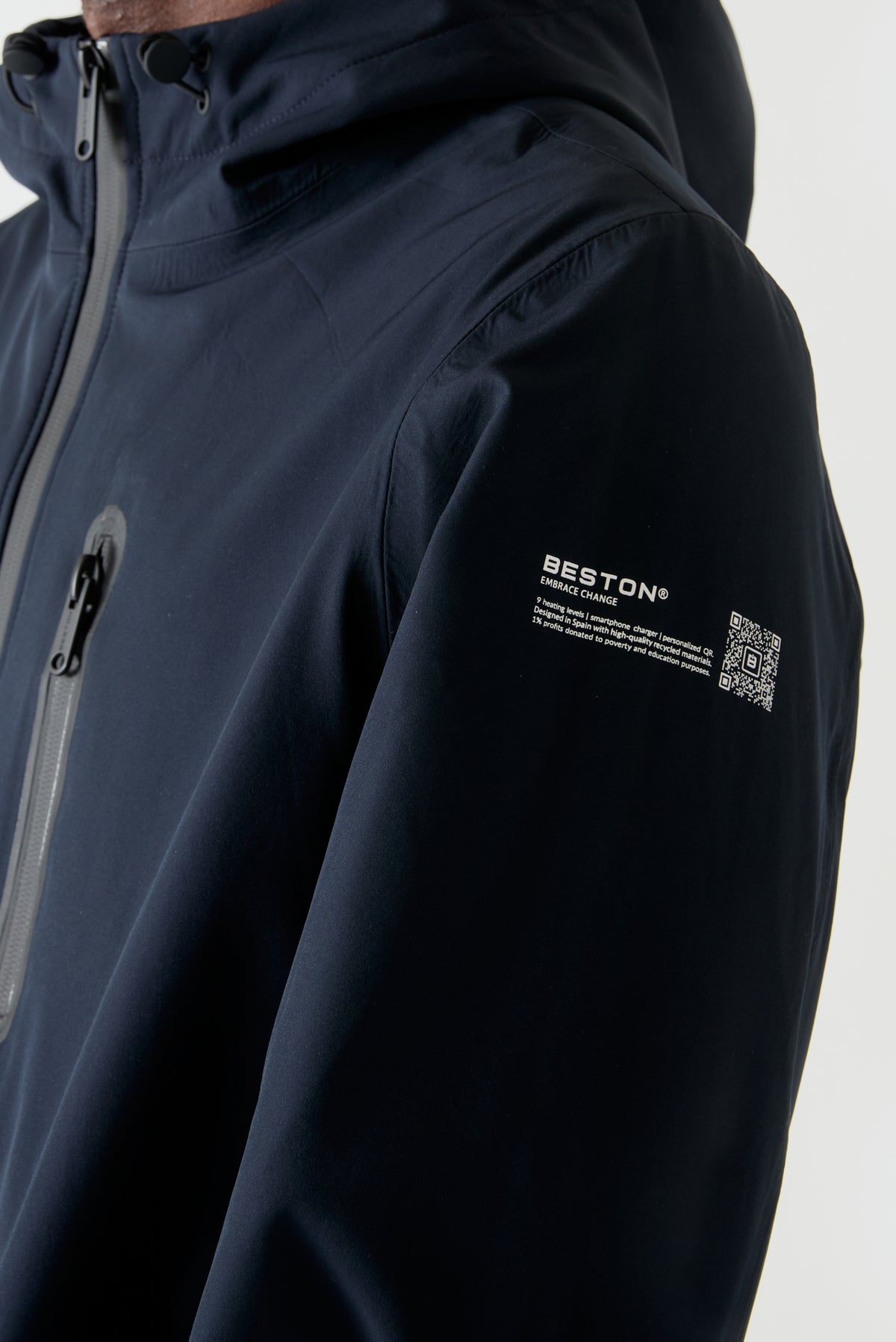 Softshell Aero Parka HEAT/61 | Space Blue