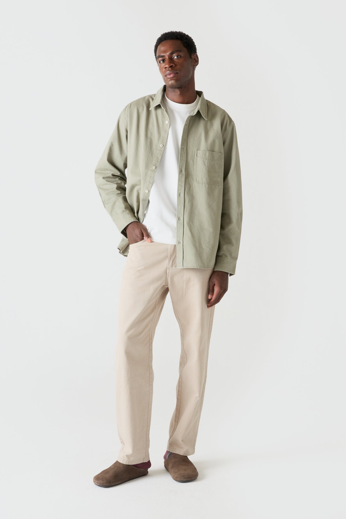 Camisa Quarry  | Dusty Green
