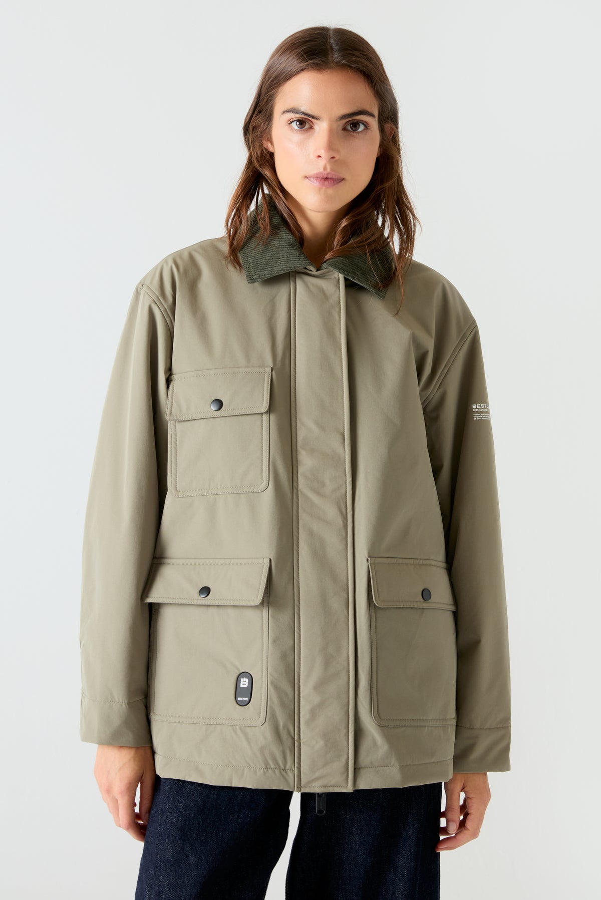 Abrigo HEAT/41 | Sage Green