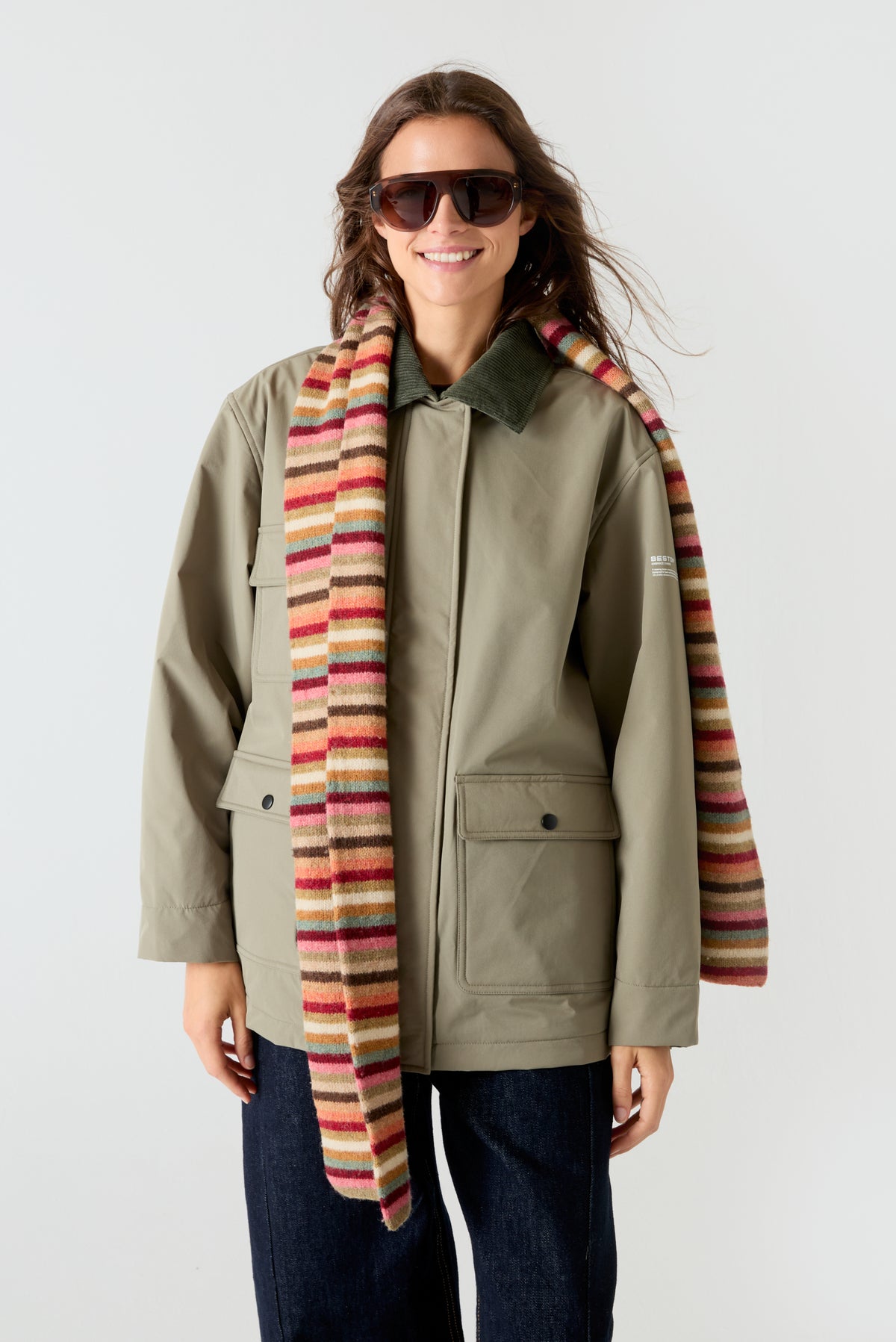 Abrigo HEAT/41 | Sage Green