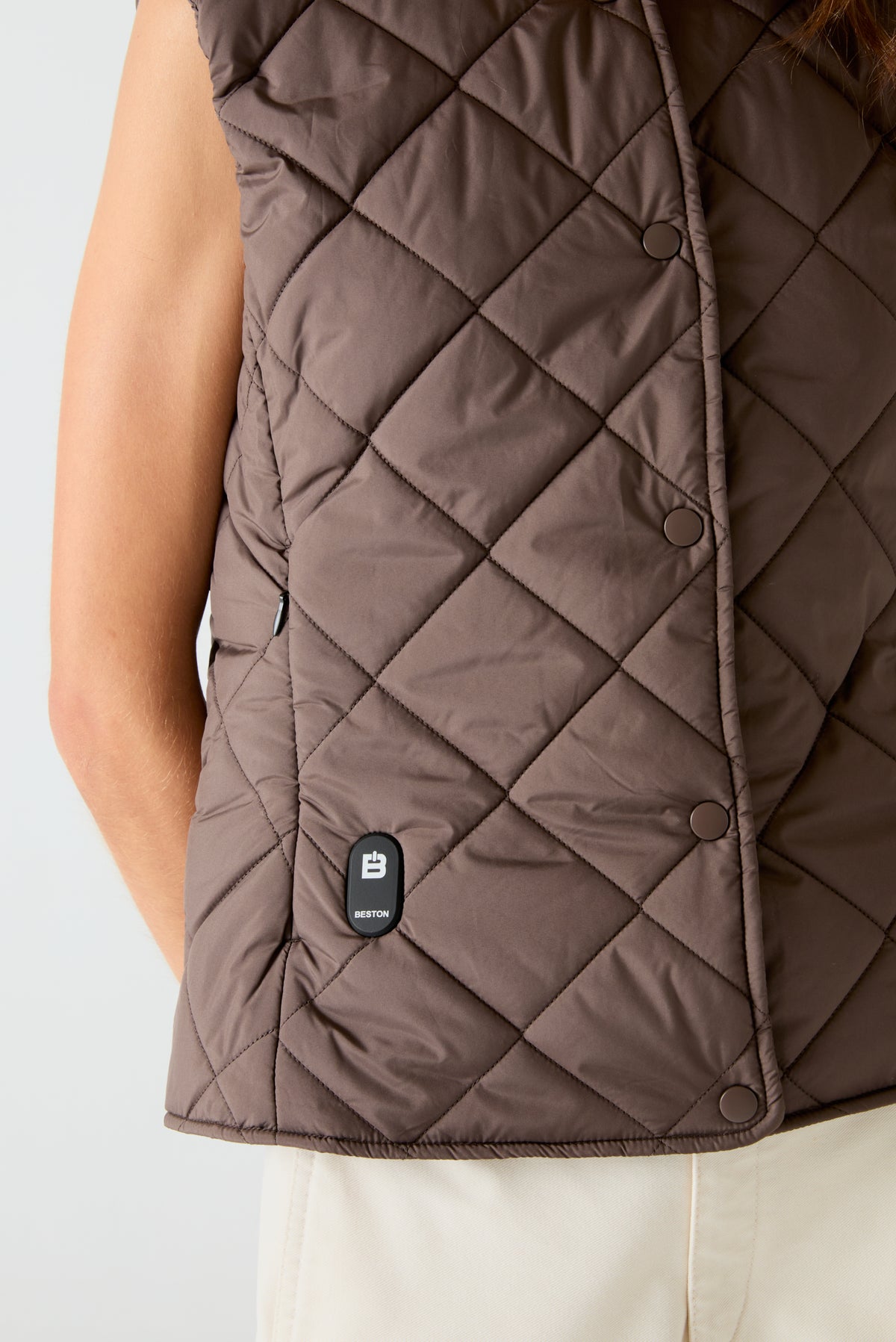 Chaleco HEAT/32 | Coffee Brown