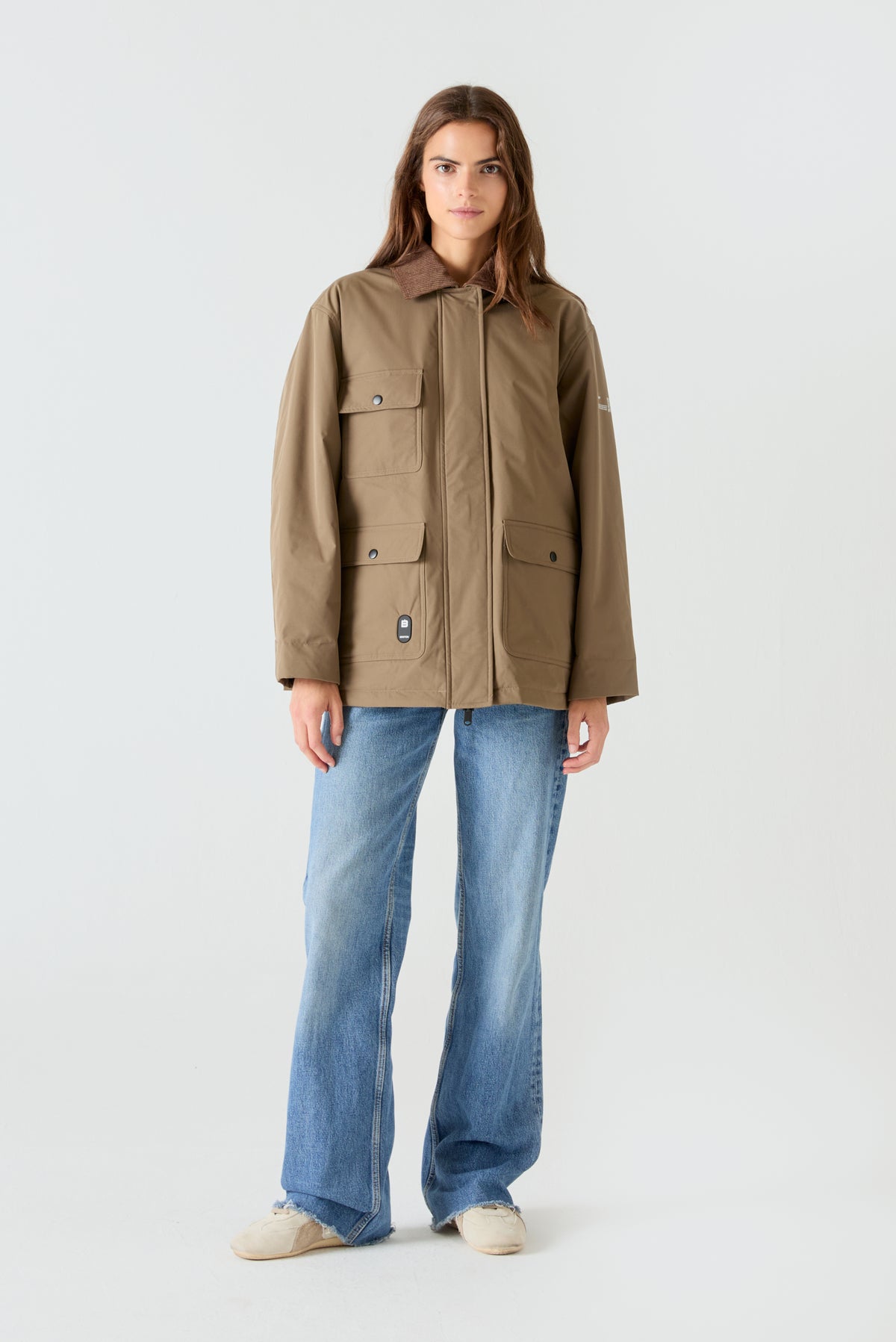 Abrigo HEAT/41 | Bark Brown