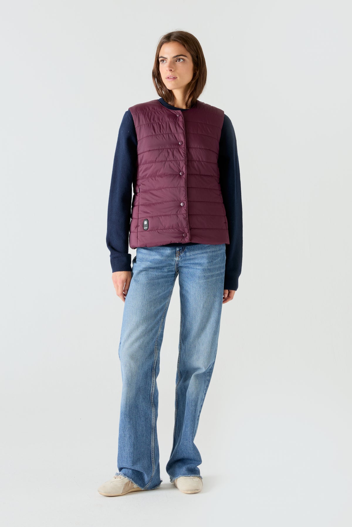 Chaleco HEAT/49 | Aubergine
