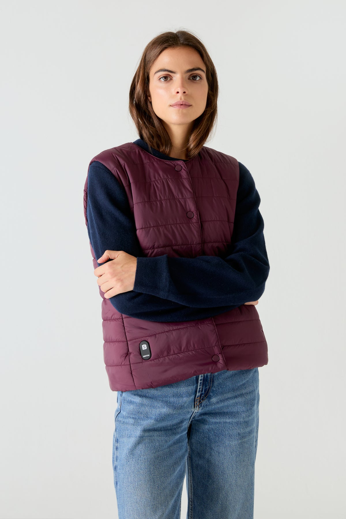 Chaleco HEAT/49 | Aubergine