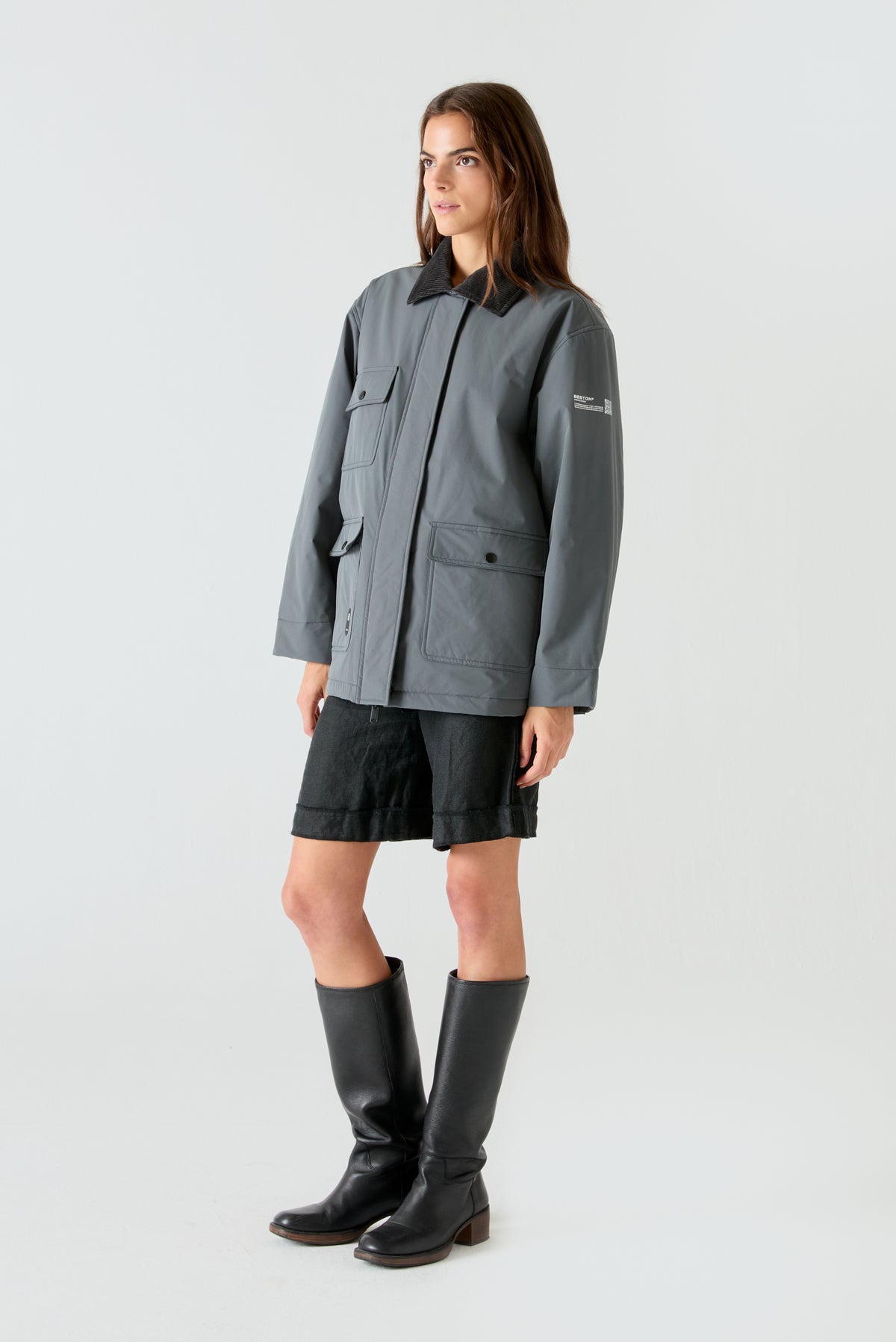 Abrigo HEAT/41 | Midnight Grey