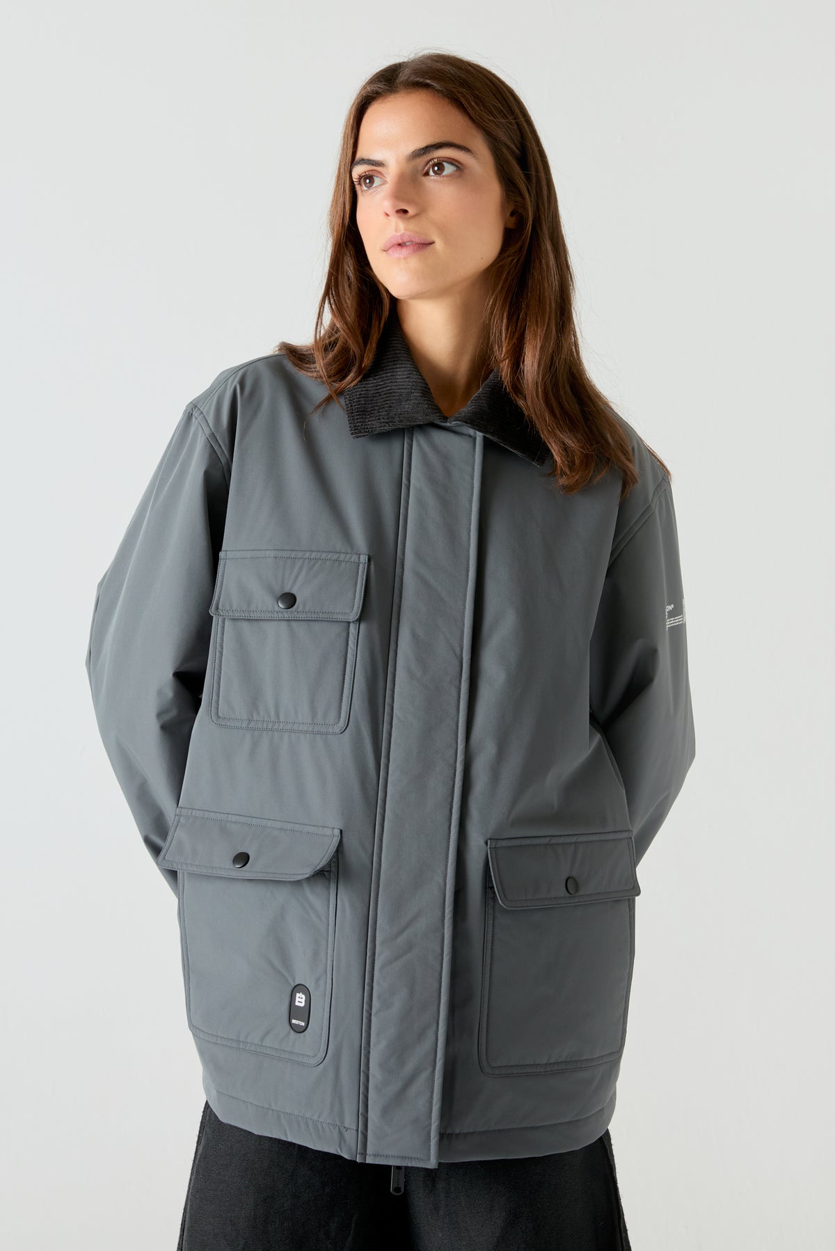 Abrigo HEAT/41 | Midnight Grey
