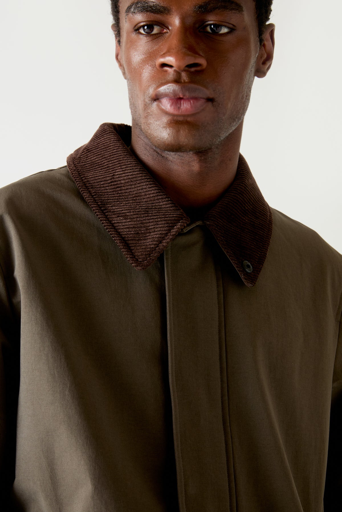 HEAT/54 Coat | Bark Brown