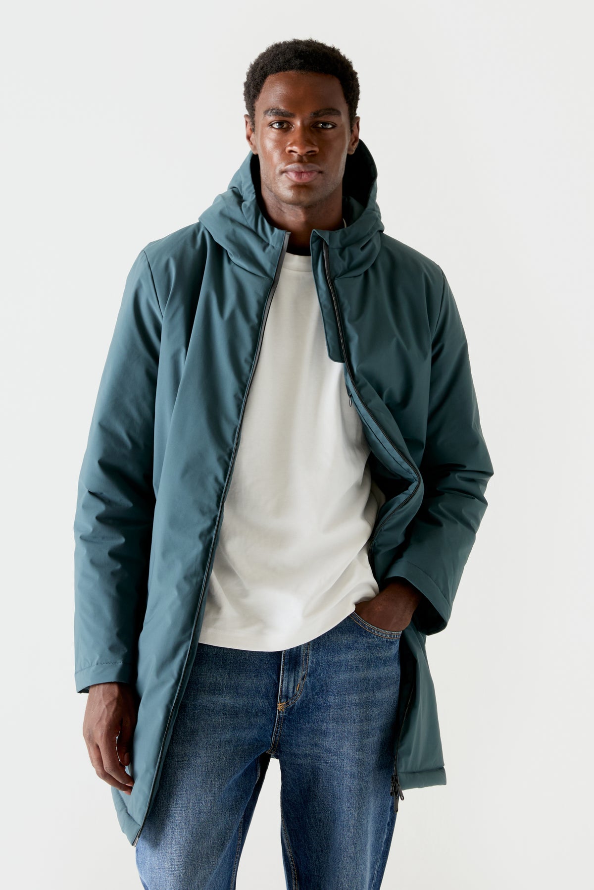 Parka HEAT/08 | Teal Green