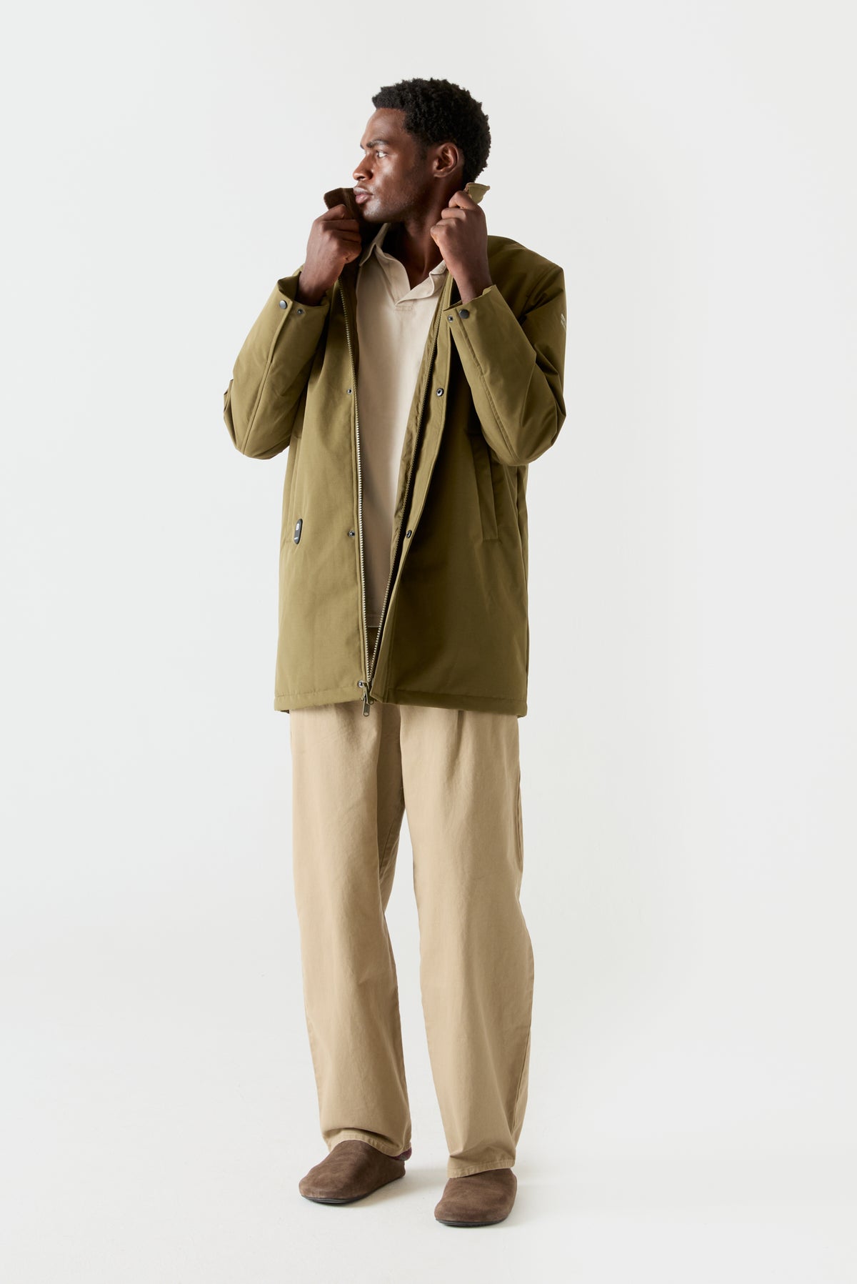 Abrigo HEAT/54 | Olive Green