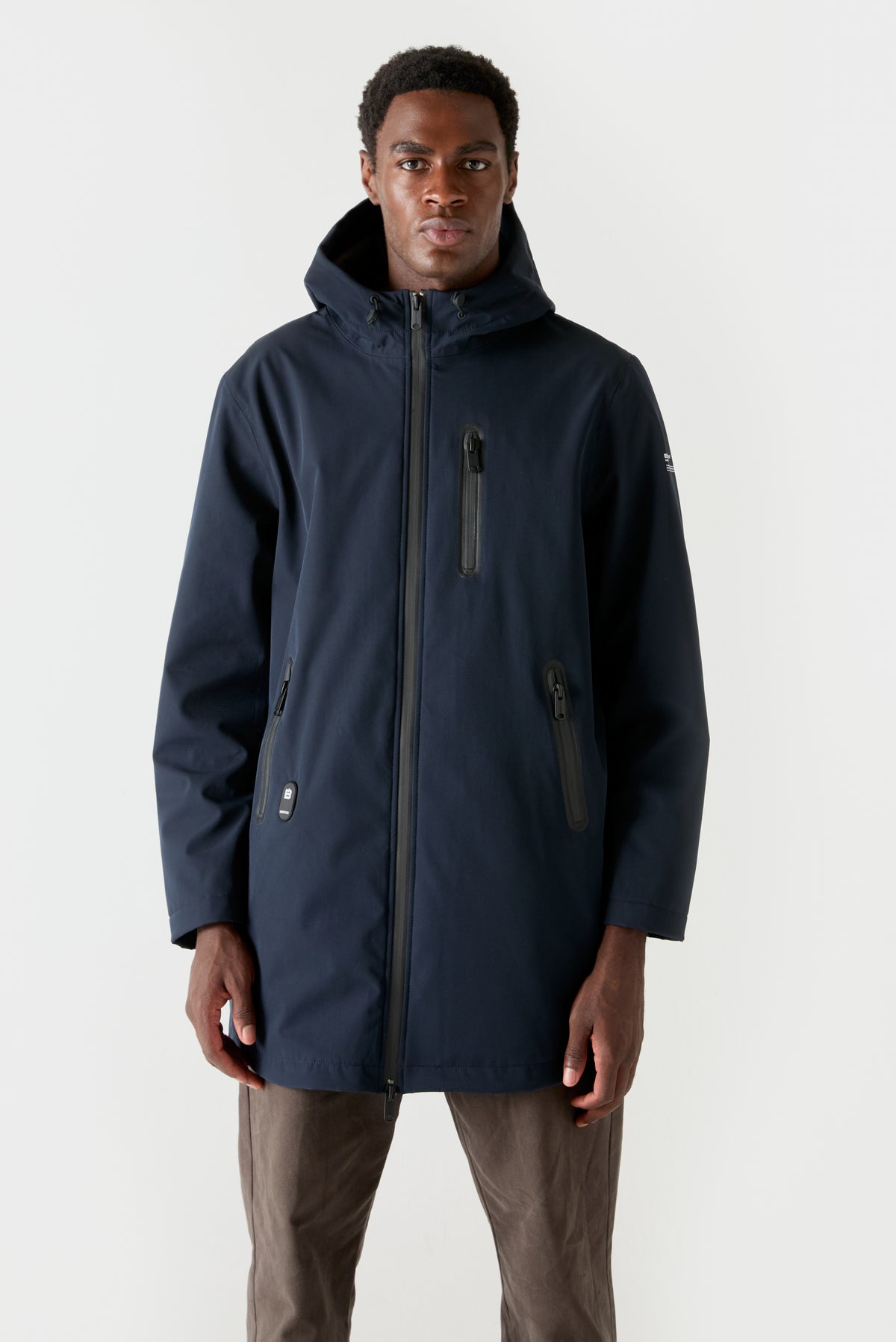 Softshell Aero Parka HEAT/60 | Space Blue