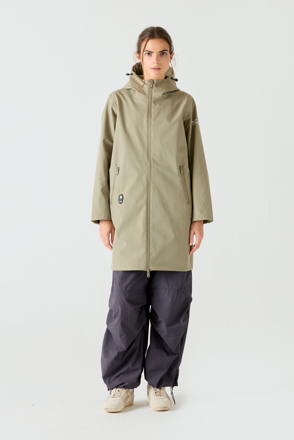 Softshell Aero Parka HEAT/43 | Sage Green