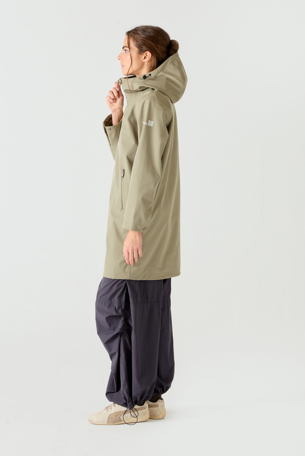 Softshell Aero Parka HEAT/43 | Sage Green
