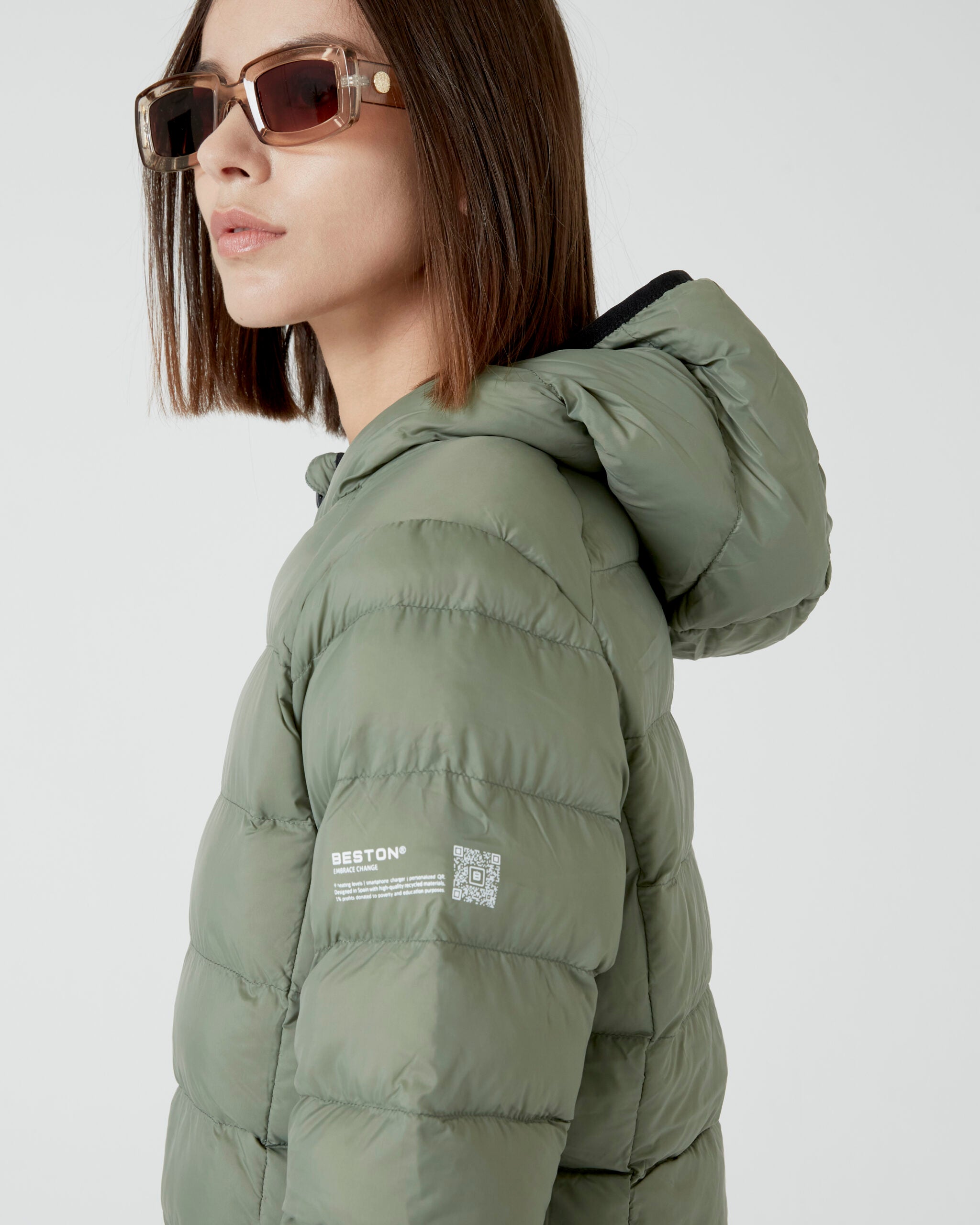 Chaqueta HEAT/01 | Dusty Green