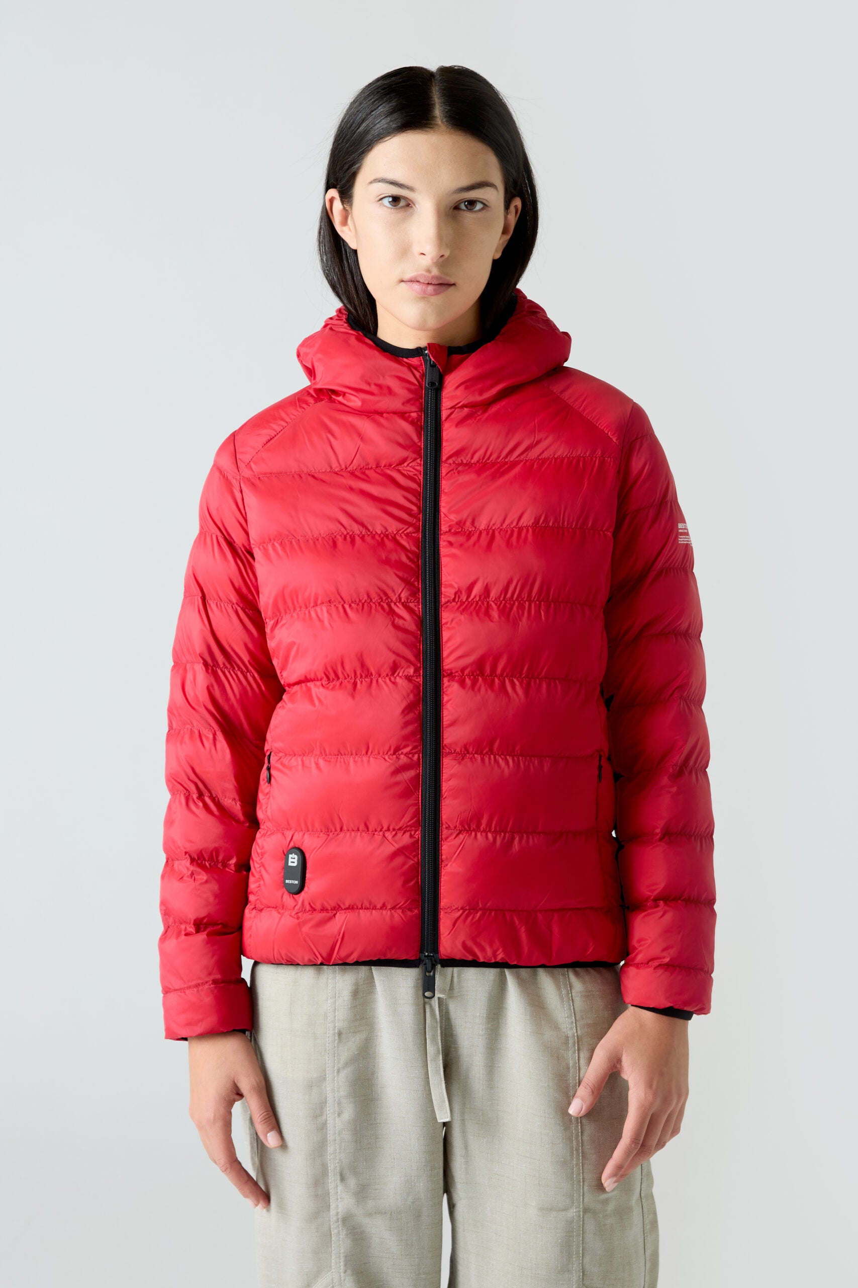 Chaqueta HEAT/01 | Coral Red