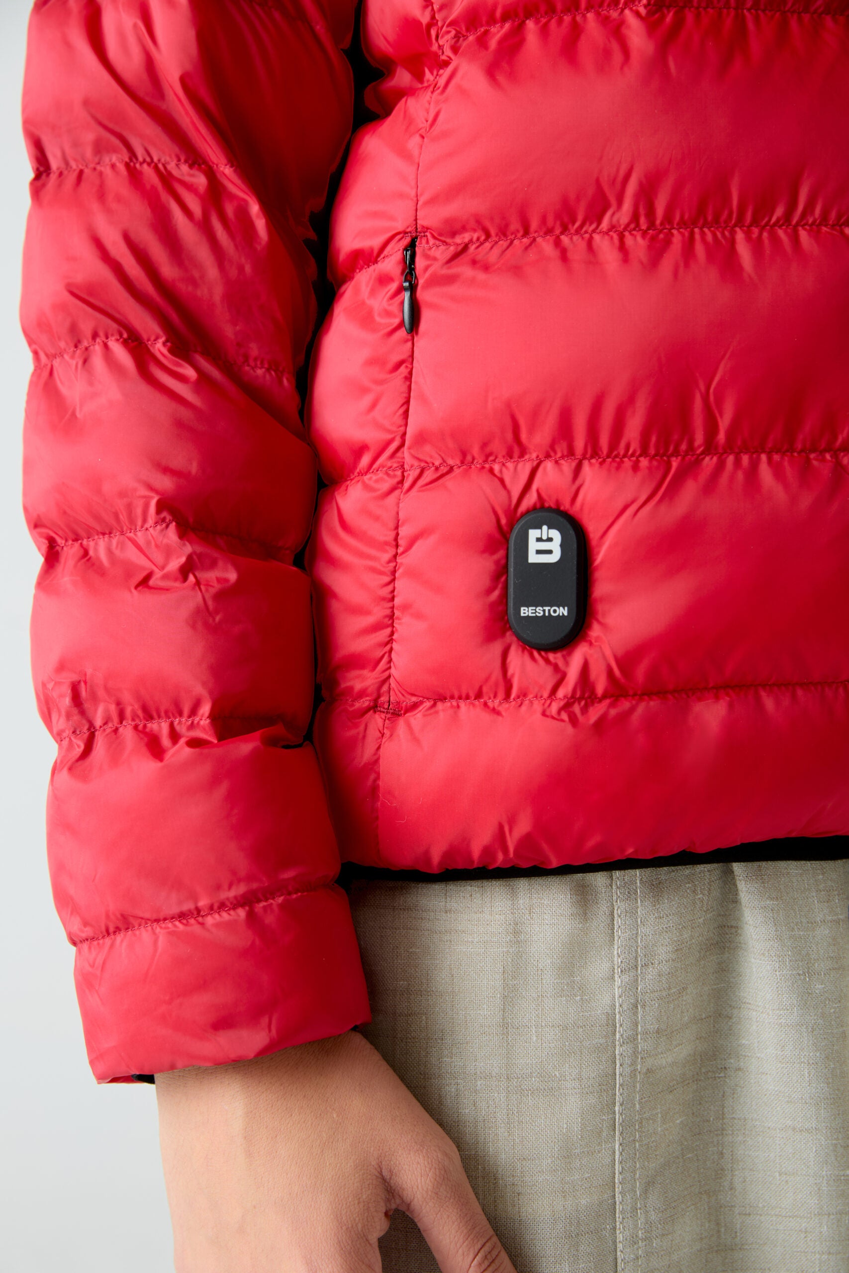 Chaqueta HEAT/01 | Coral Red