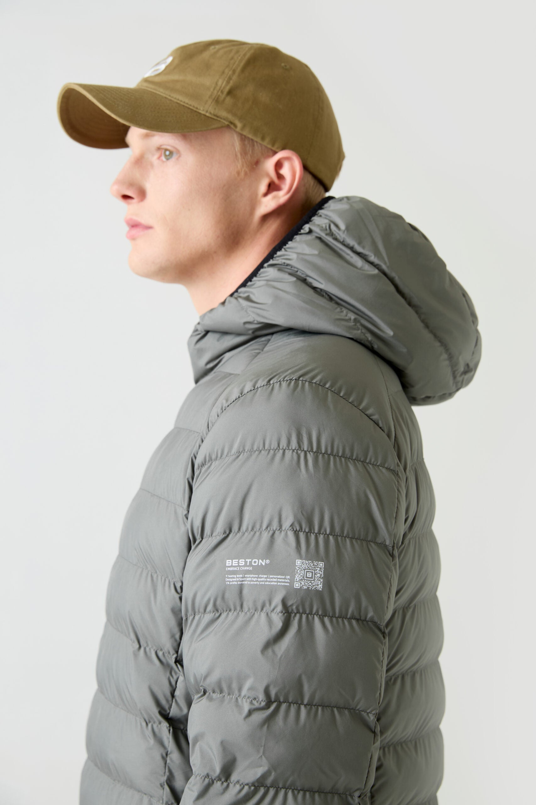Chaqueta HEAT/01 | Desert Grey