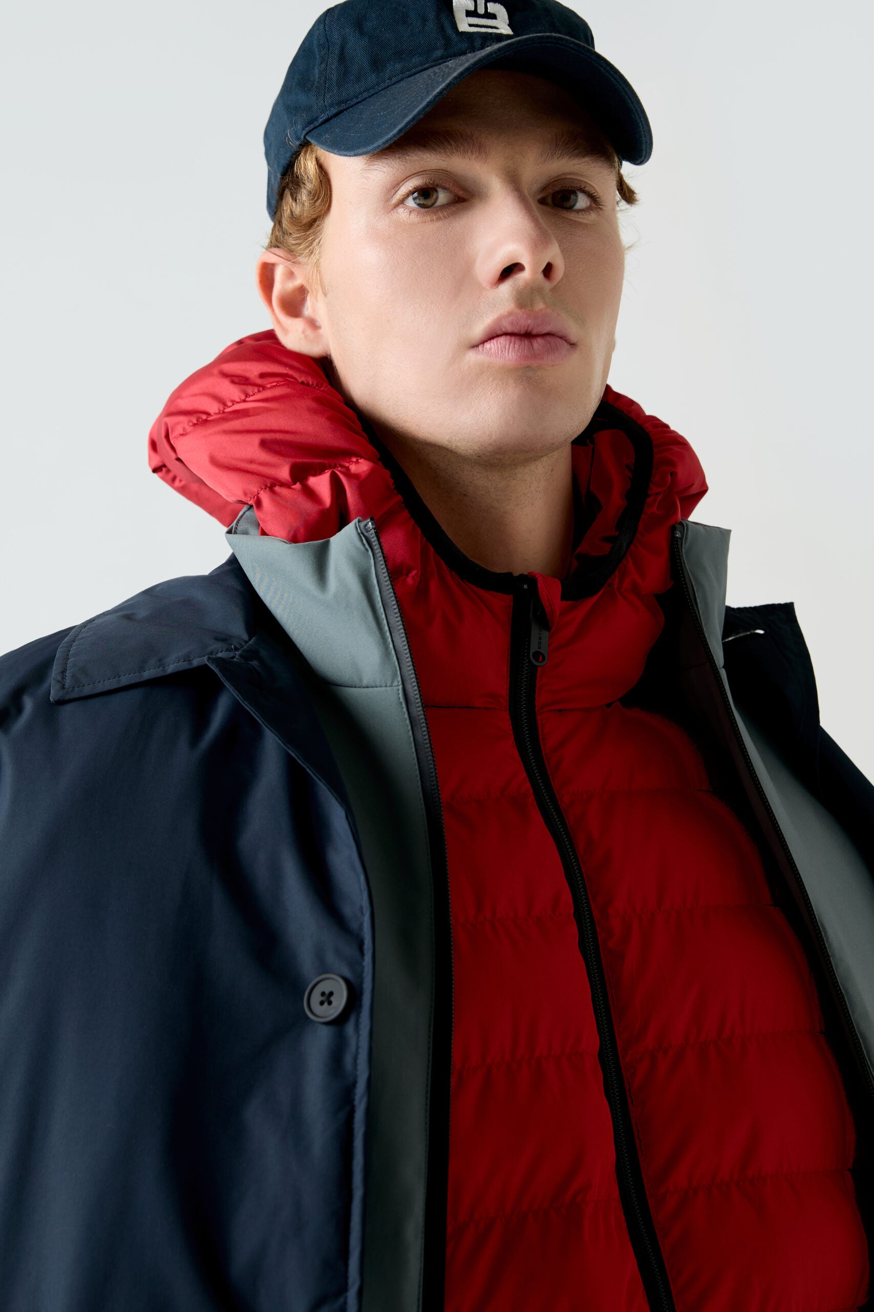 Chaqueta HEAT/01 | Coral Red