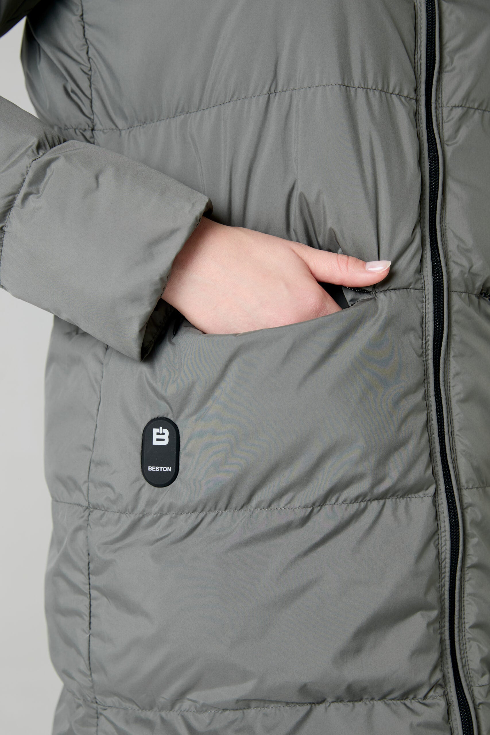 Abrigo HEAT/04 | Desert Grey
