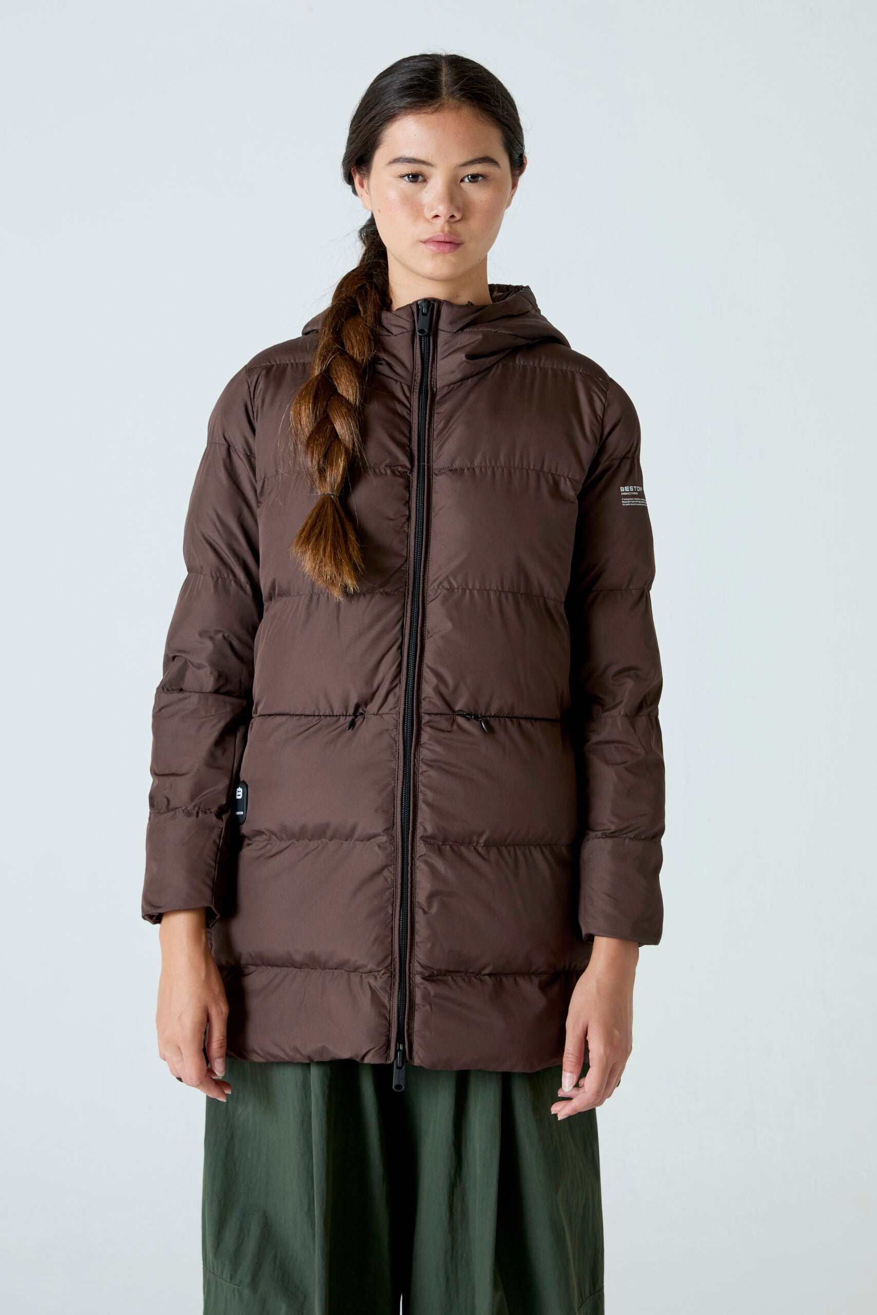 Abrigo HEAT/04 | Brown Macchiato