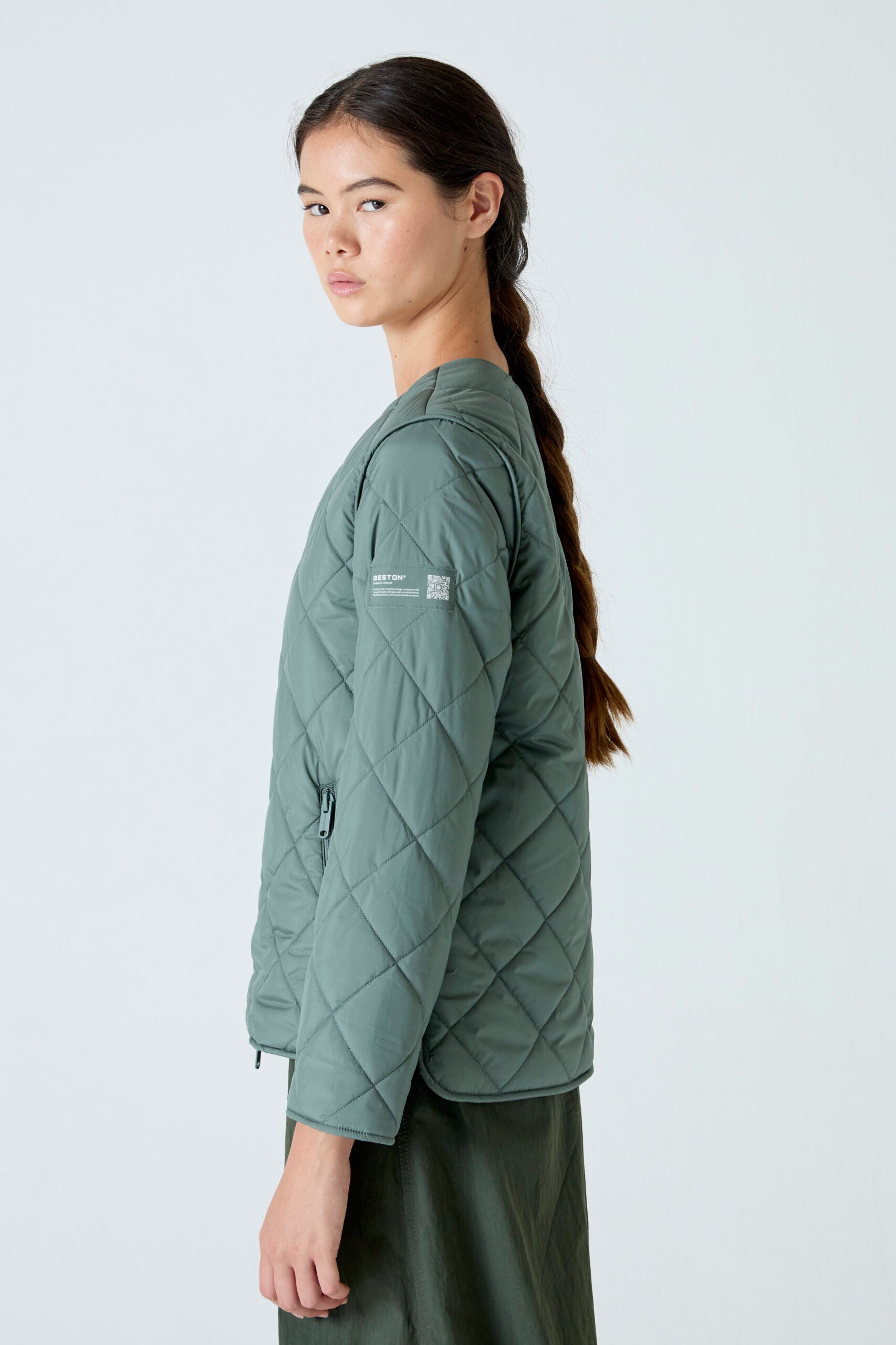 Chaqueta HEAT/21 | Linen Green