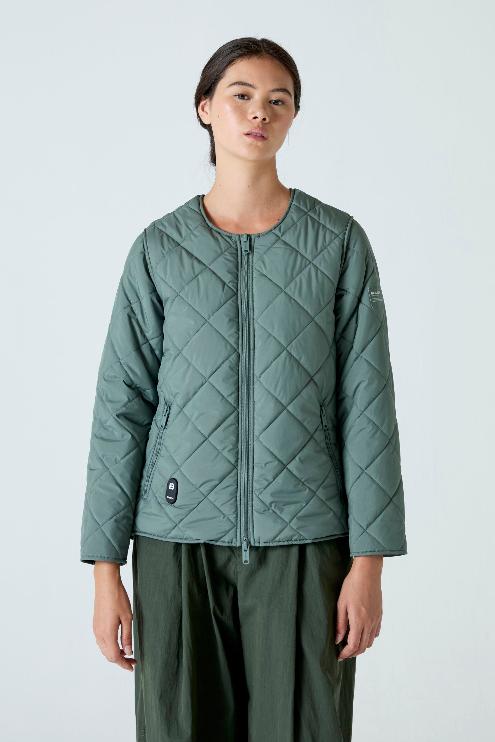 Chaqueta HEAT/21 | Linen Green
