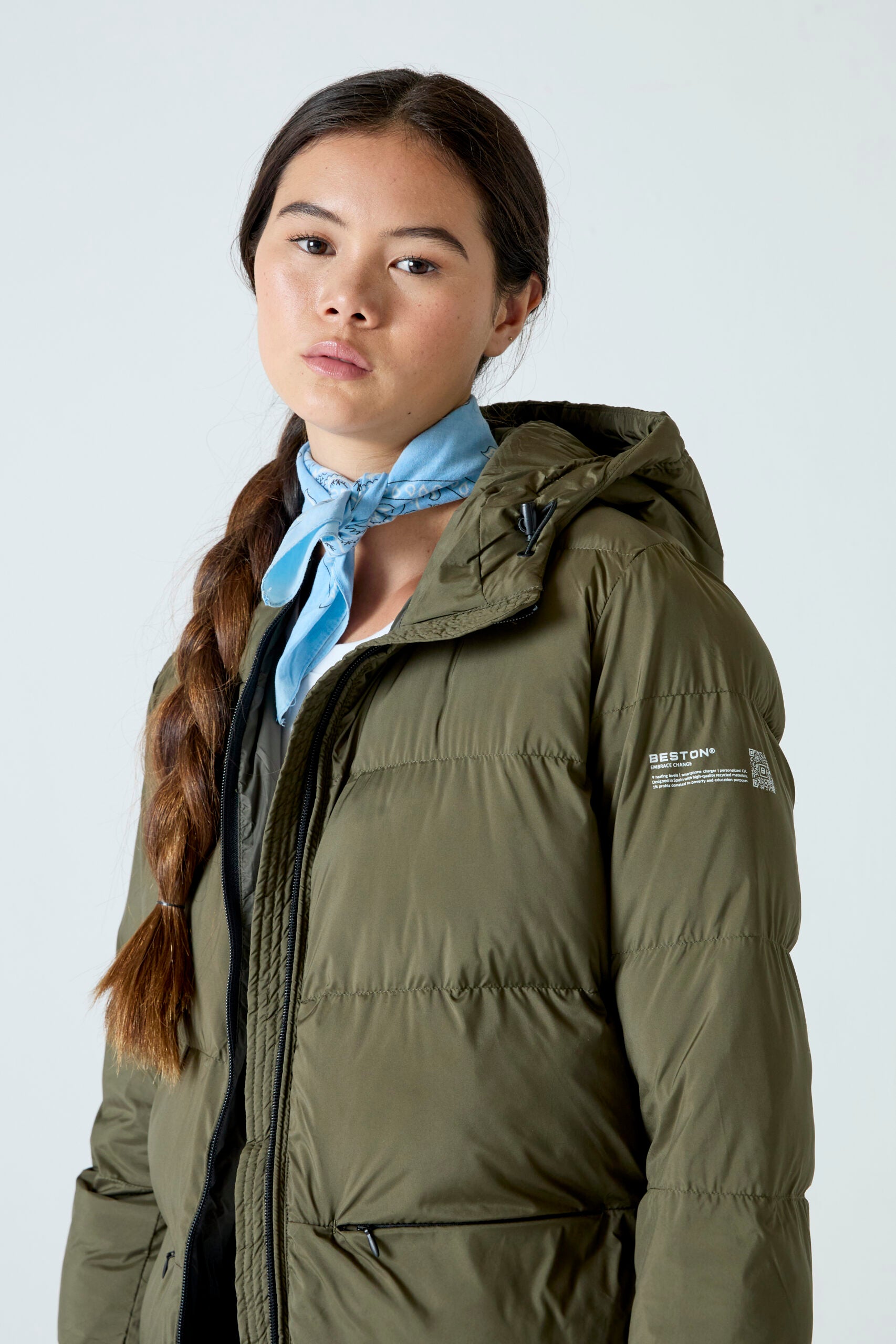 Abrigo HEAT/04 | Olive Green