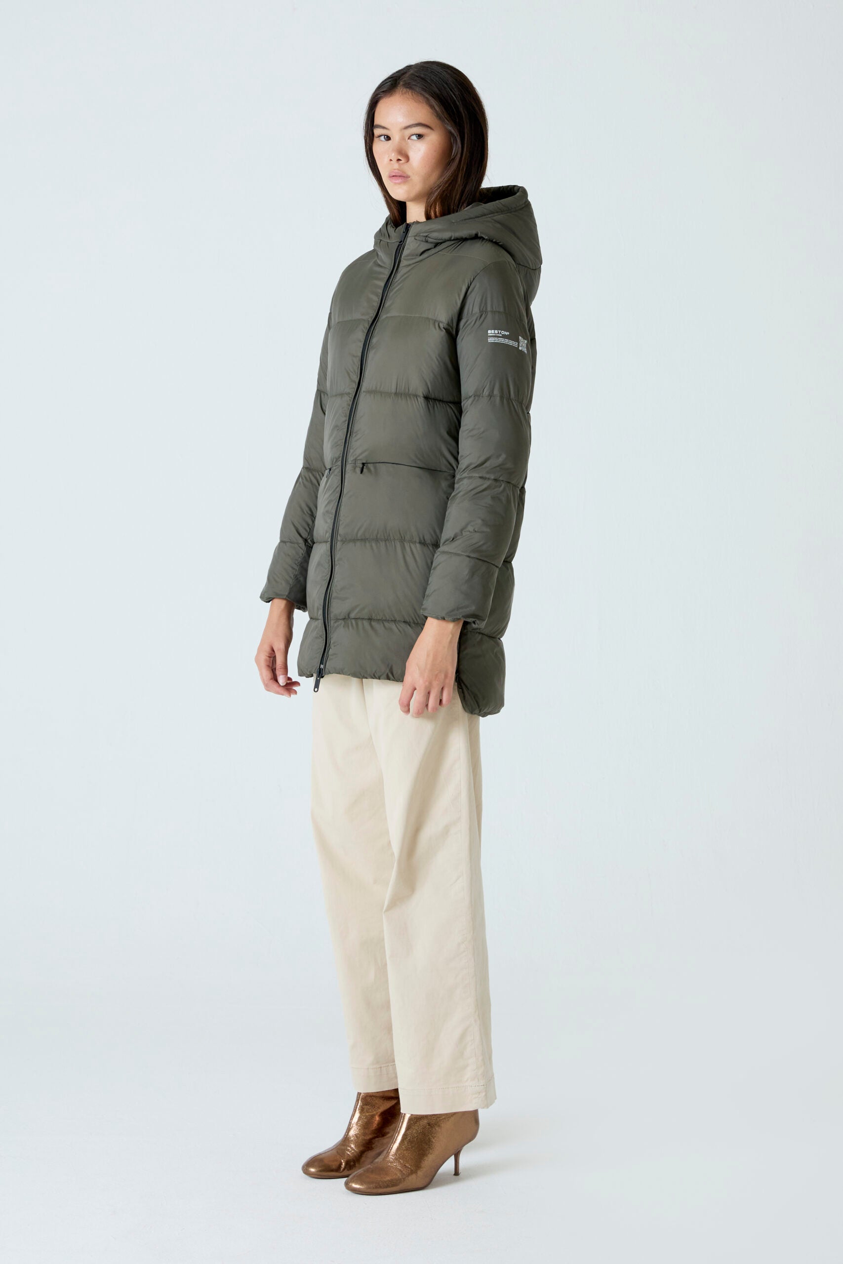 Abrigo HEAT/04 | Taupe