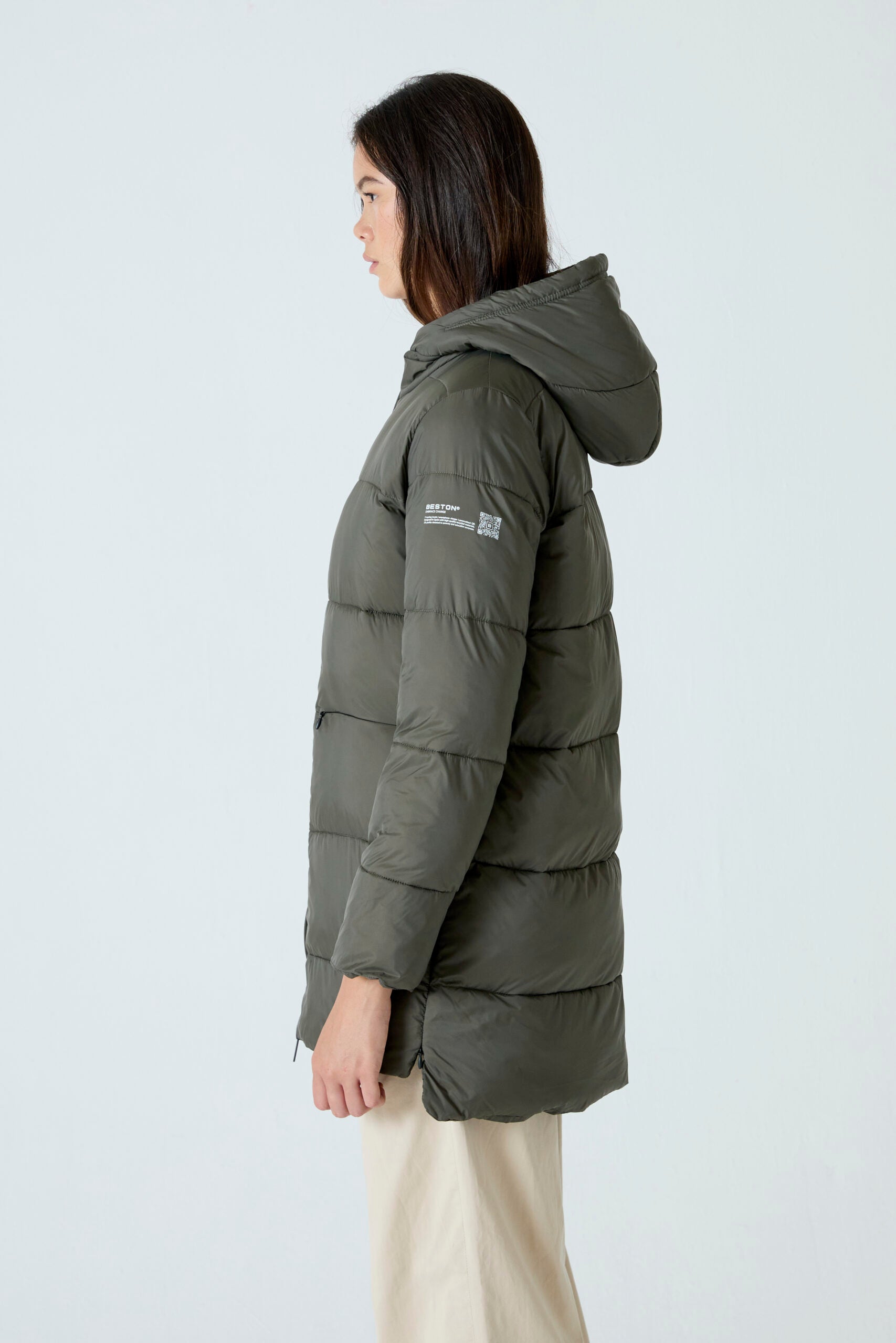 Abrigo HEAT/04 | Taupe