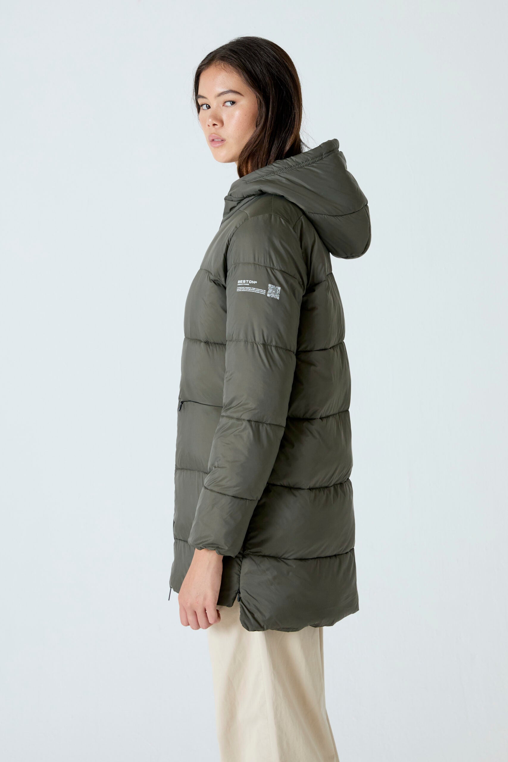 Abrigo HEAT/04 | Taupe